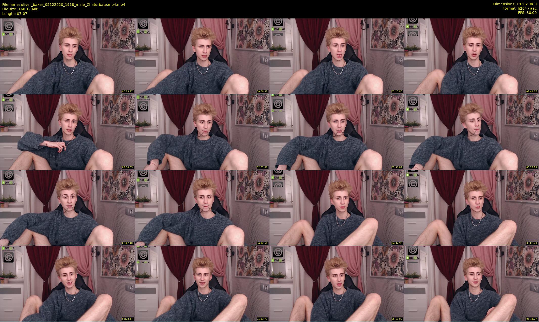 oliver_baker — 8 minute Chaturbate male cam show recording, 1080p, Dec 5, 2020