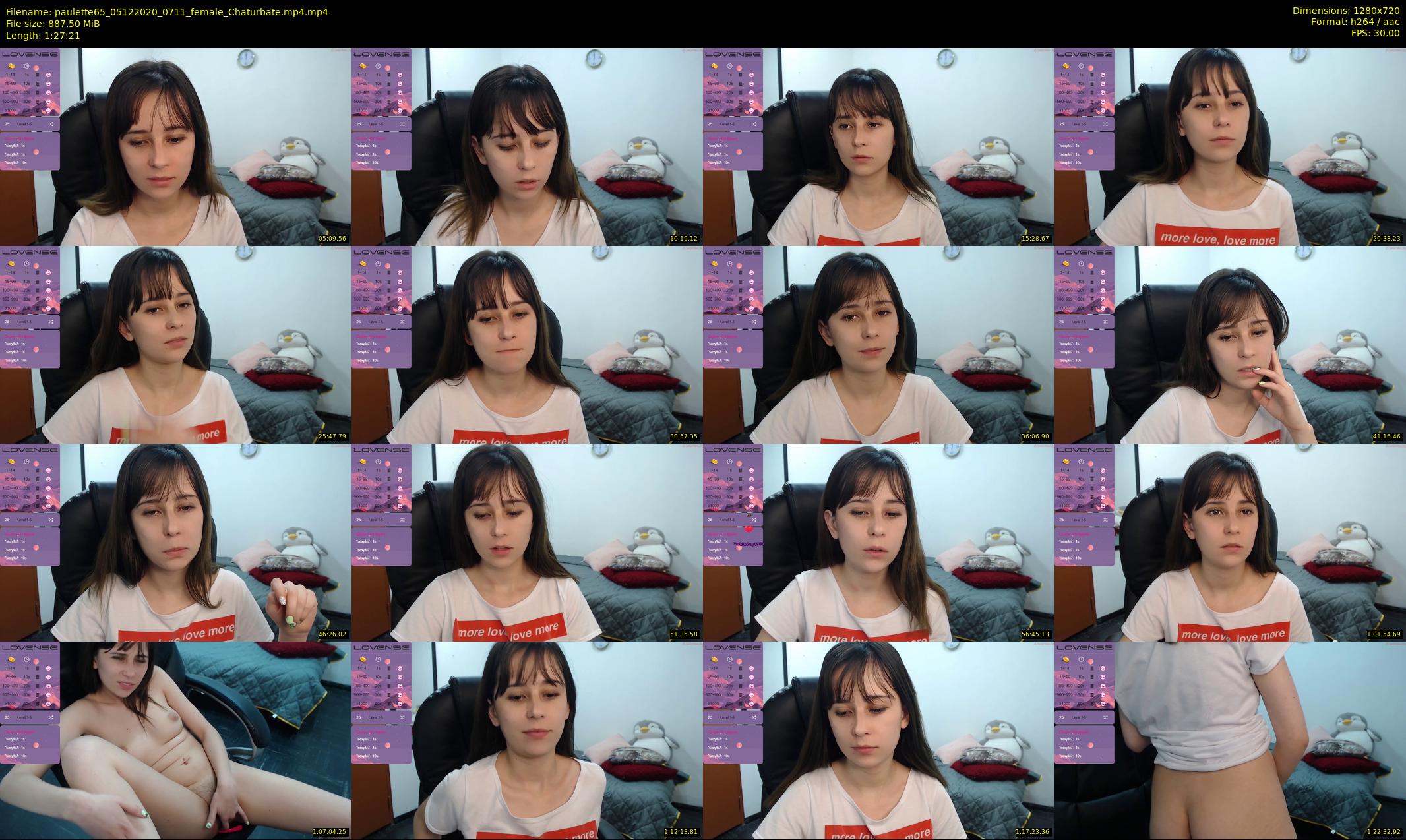 paulette65 — 88 minute Chaturbate female cam show recording, 720p, Dec 5, 2020