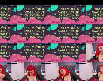 pyrowayne — 16 minute Chaturbate female cam show recording, 720p, Dec 5, 2020