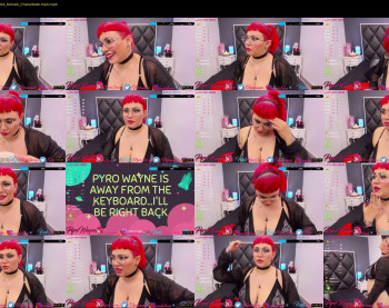 pyrowayne — 59 minute Chaturbate female cam show recording, 720p, Dec 6, 2020