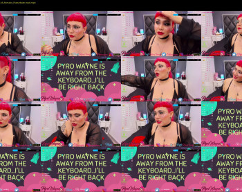 pyrowayne — 59 minute Chaturbate female cam show recording, 720p, Dec 6, 2020