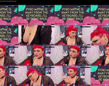 pyrowayne — 59 minute Chaturbate female cam show recording, 720p, Dec 6, 2020