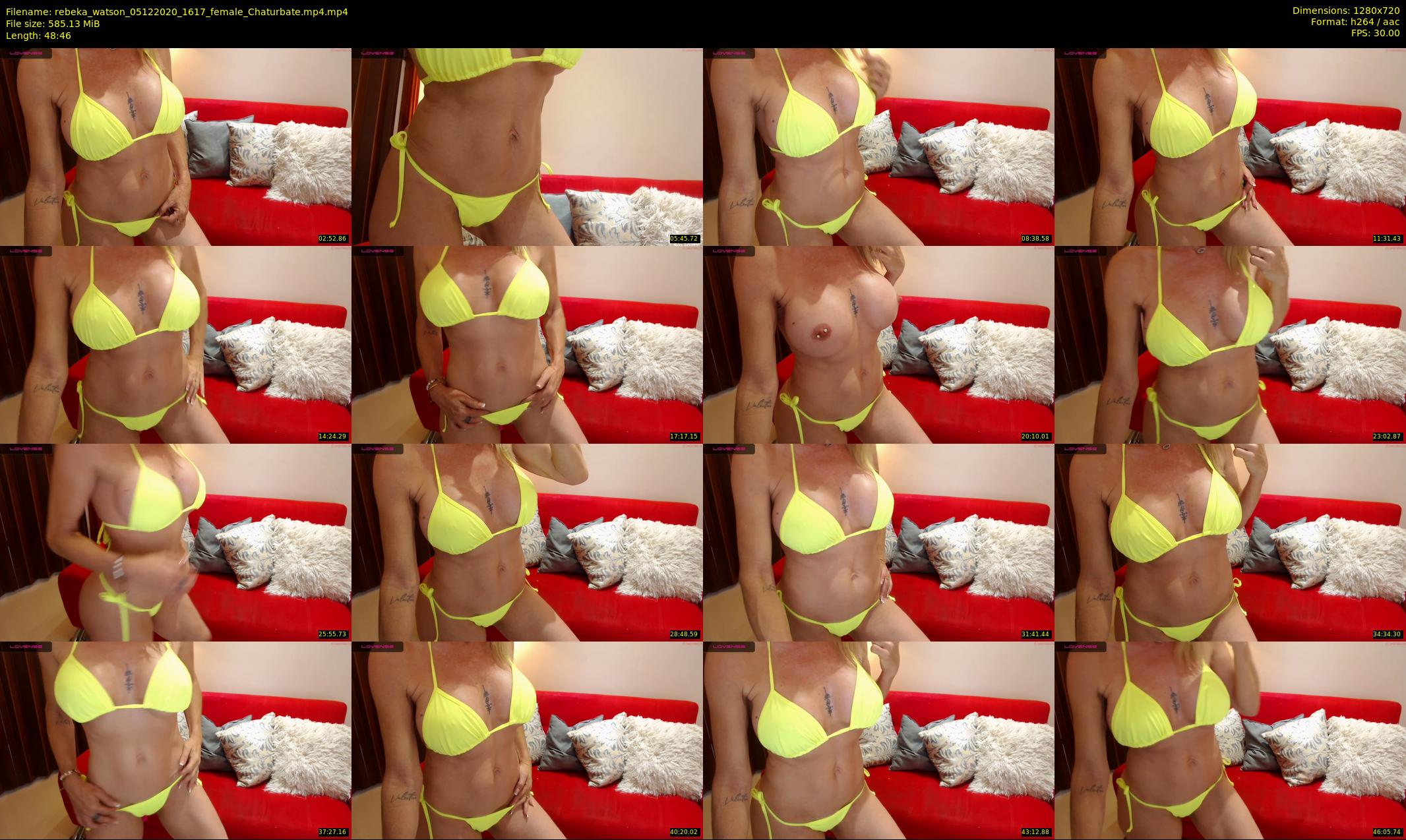 rebeka_watson — 49 minute Chaturbate female cam show recording, 720p, Dec 5, 2020