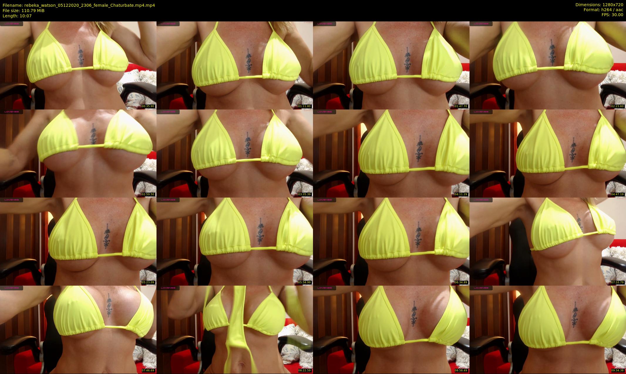 rebeka_watson — 11 minute Chaturbate female cam show recording, 720p, Dec 5, 2020