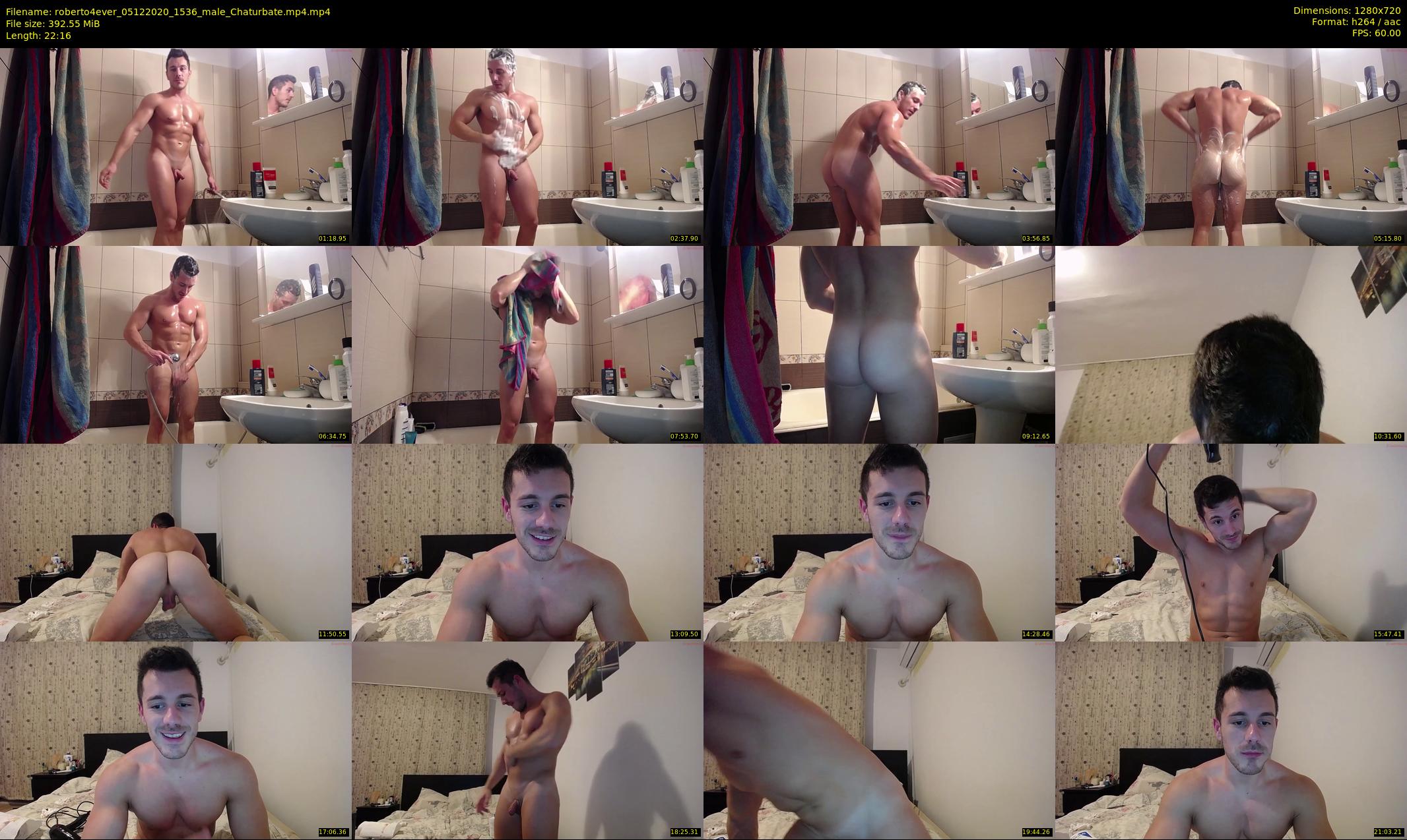 roberto4ever — 23 minute Chaturbate male cam show recording, 720p, Dec 5, 2020