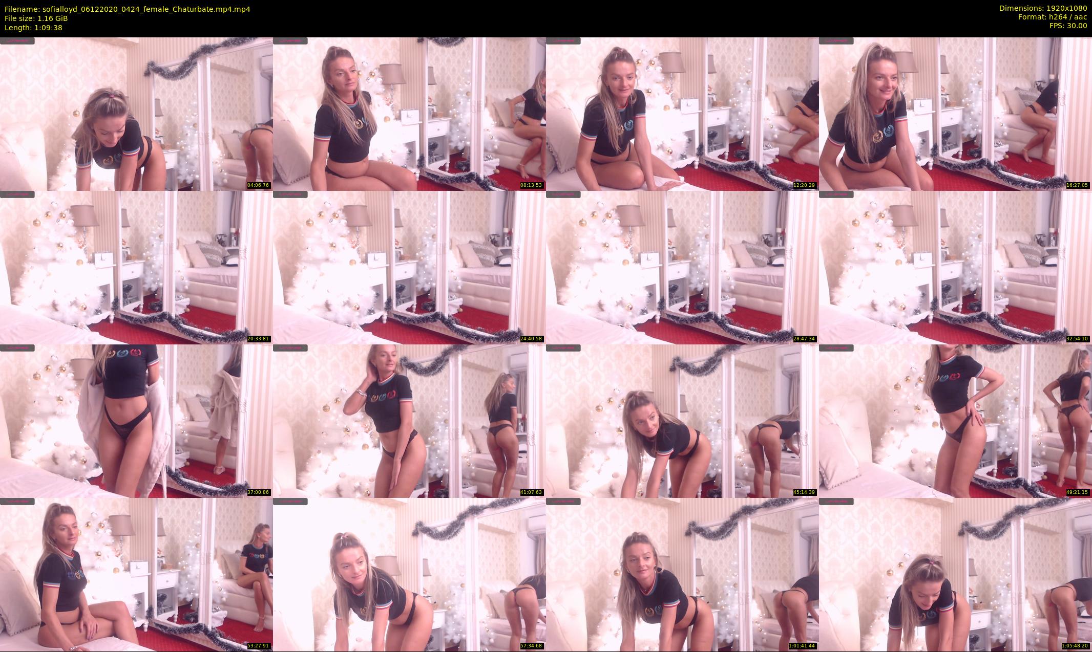 sofialloyd — 70 minute Chaturbate female cam show recording, 1080p, Dec 6, 2020