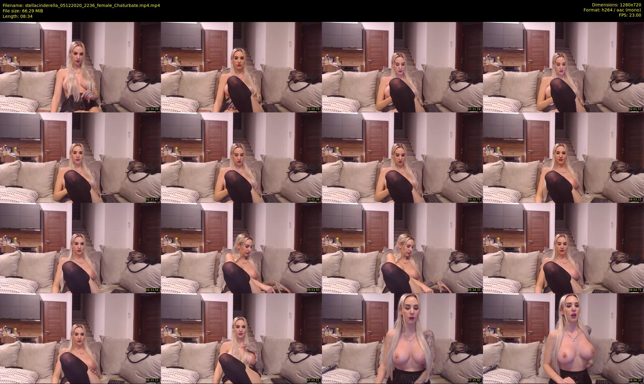 stellacinderella — 9 minute Chaturbate female cam show recording, 720p, Dec 5, 2020