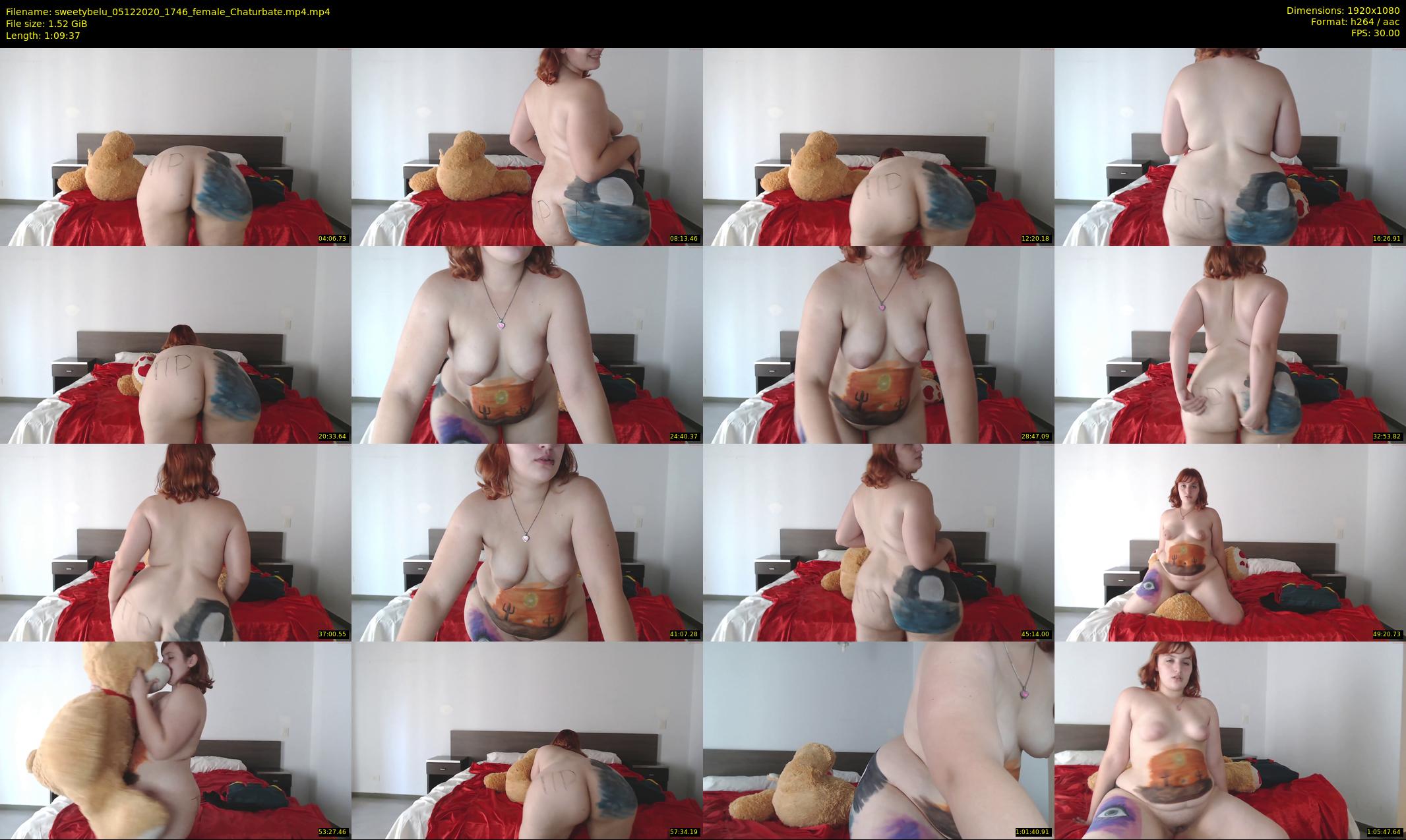 sweetybelu — 70 minute Chaturbate female cam show recording, 1080p, Dec 5, 2020