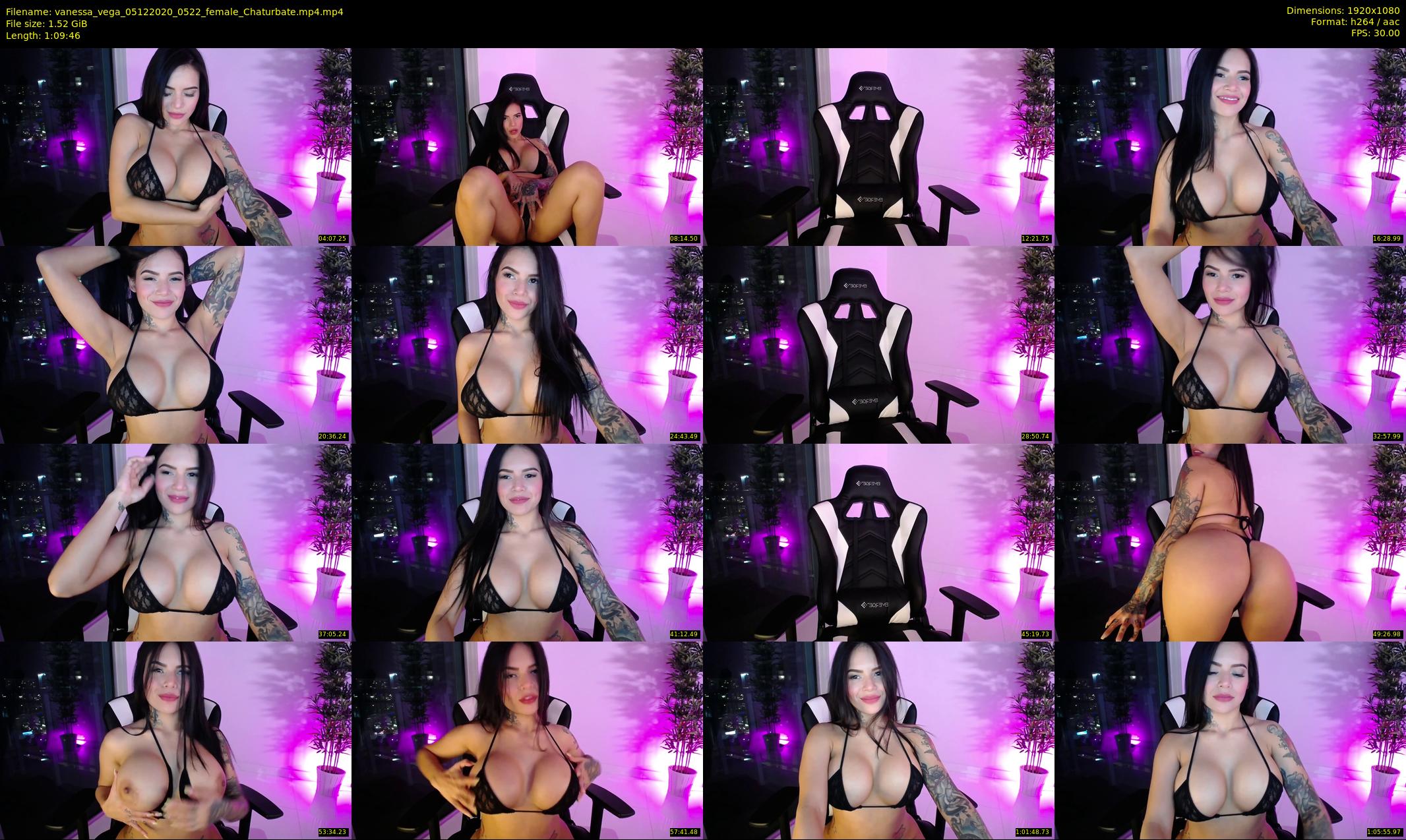 vanessa_vega — 70 minute Chaturbate female cam show recording, 1080p, Dec 5, 2020