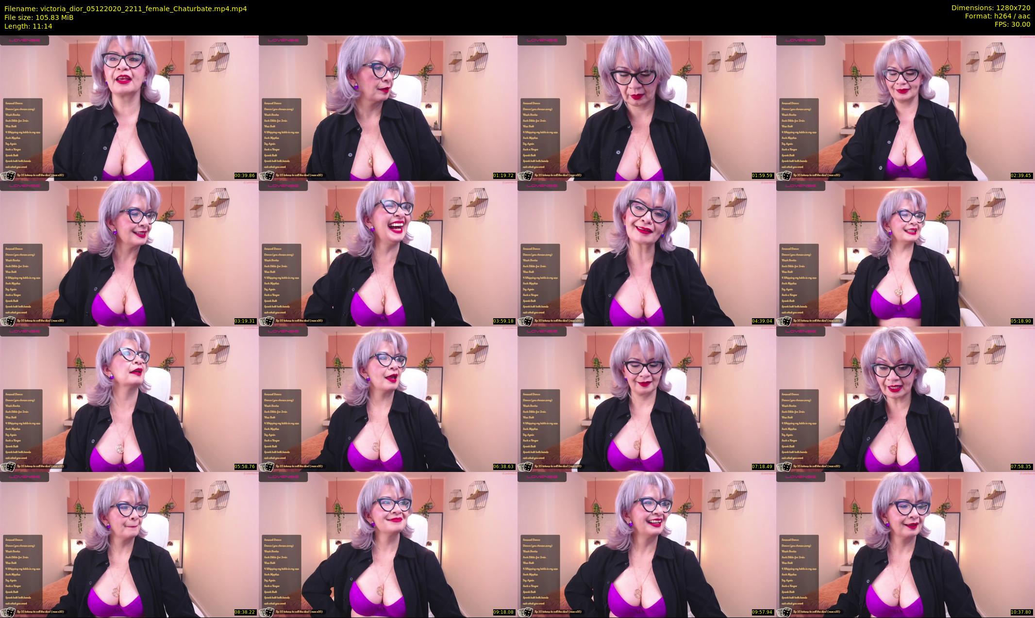 victoria_dior — 12 minute Chaturbate female cam show recording, 720p, Dec 5, 2020