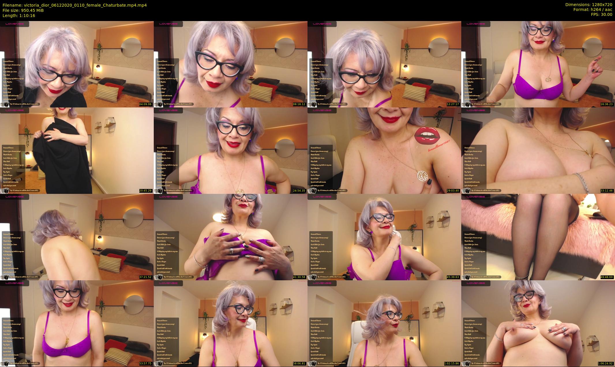 victoria_dior — 71 minute Chaturbate female cam show recording, 720p, Dec 6, 2020