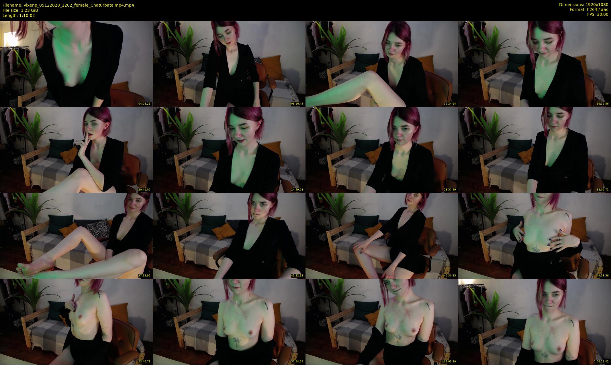 vixenp — 71 minute Chaturbate female cam show recording, 1080p, Dec 5, 2020