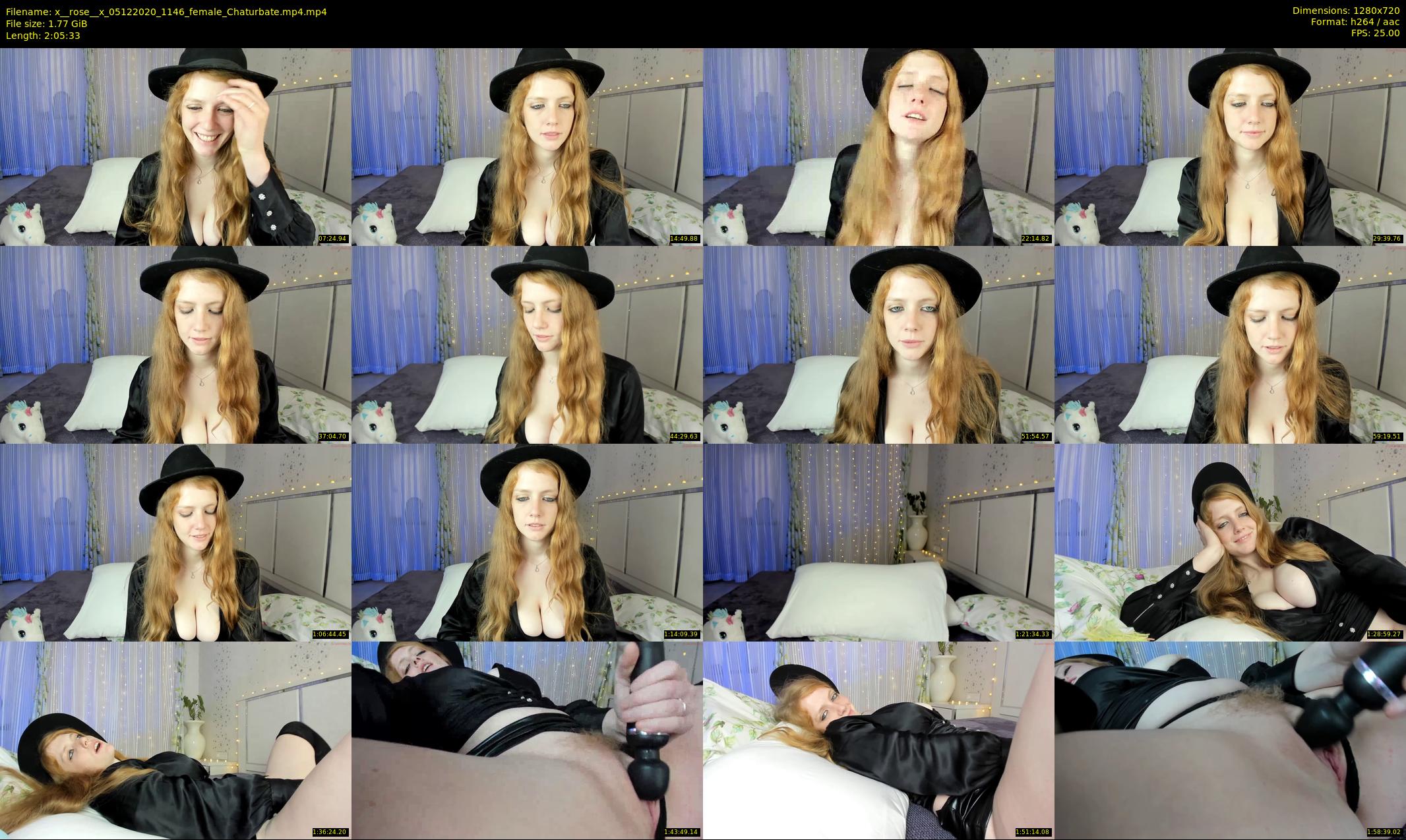 x__rose__x — 126 minute Chaturbate female cam show recording, 720p, Dec 5, 2020