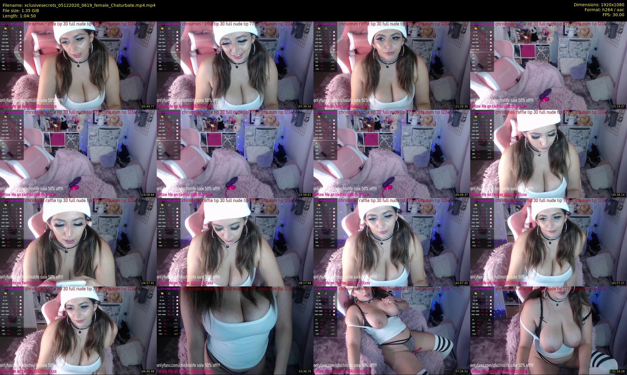 xclusivesecrets — 65 minute Chaturbate female cam show recording, 1080p, Dec 5, 2020