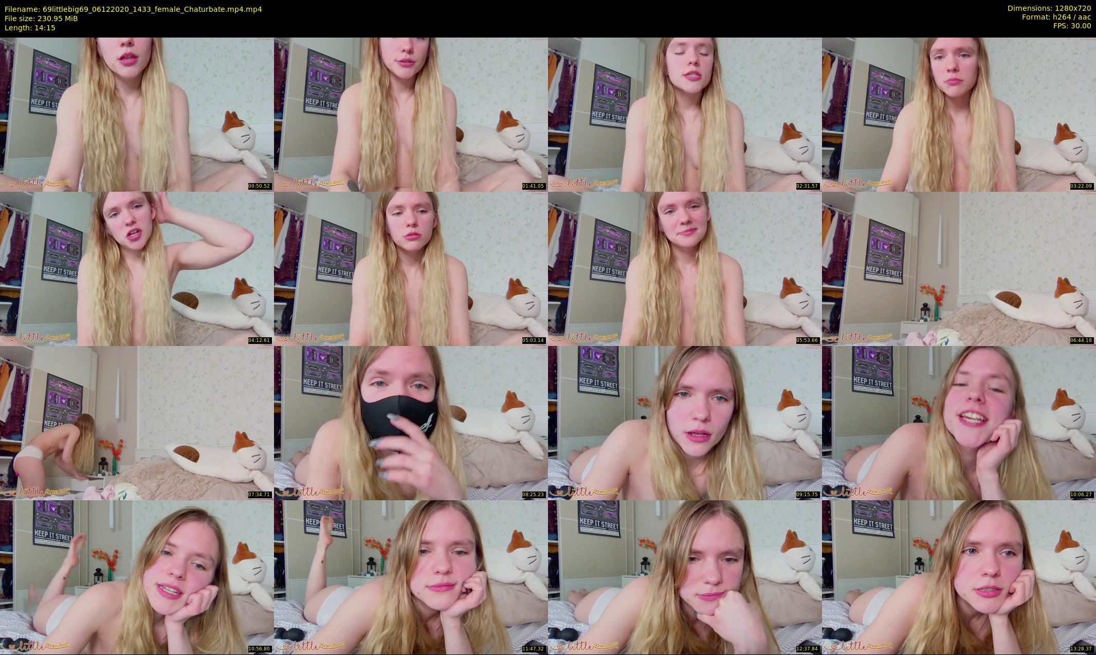 69littlebig69 — 15 minute Chaturbate couple cam show recording, 720p, Dec 6, 2020