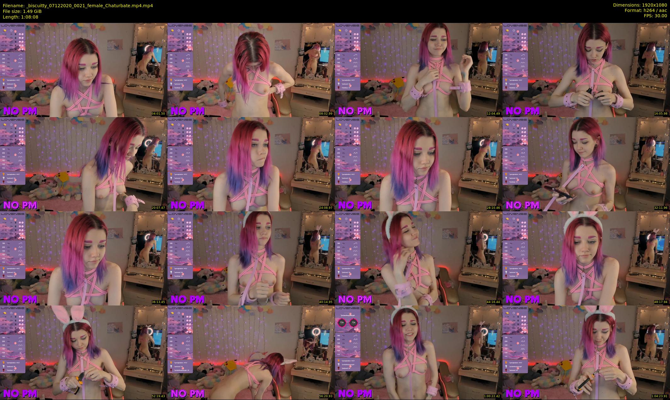 _biscuitty — 69 minute Chaturbate female cam show recording, 1080p, Dec 7, 2020