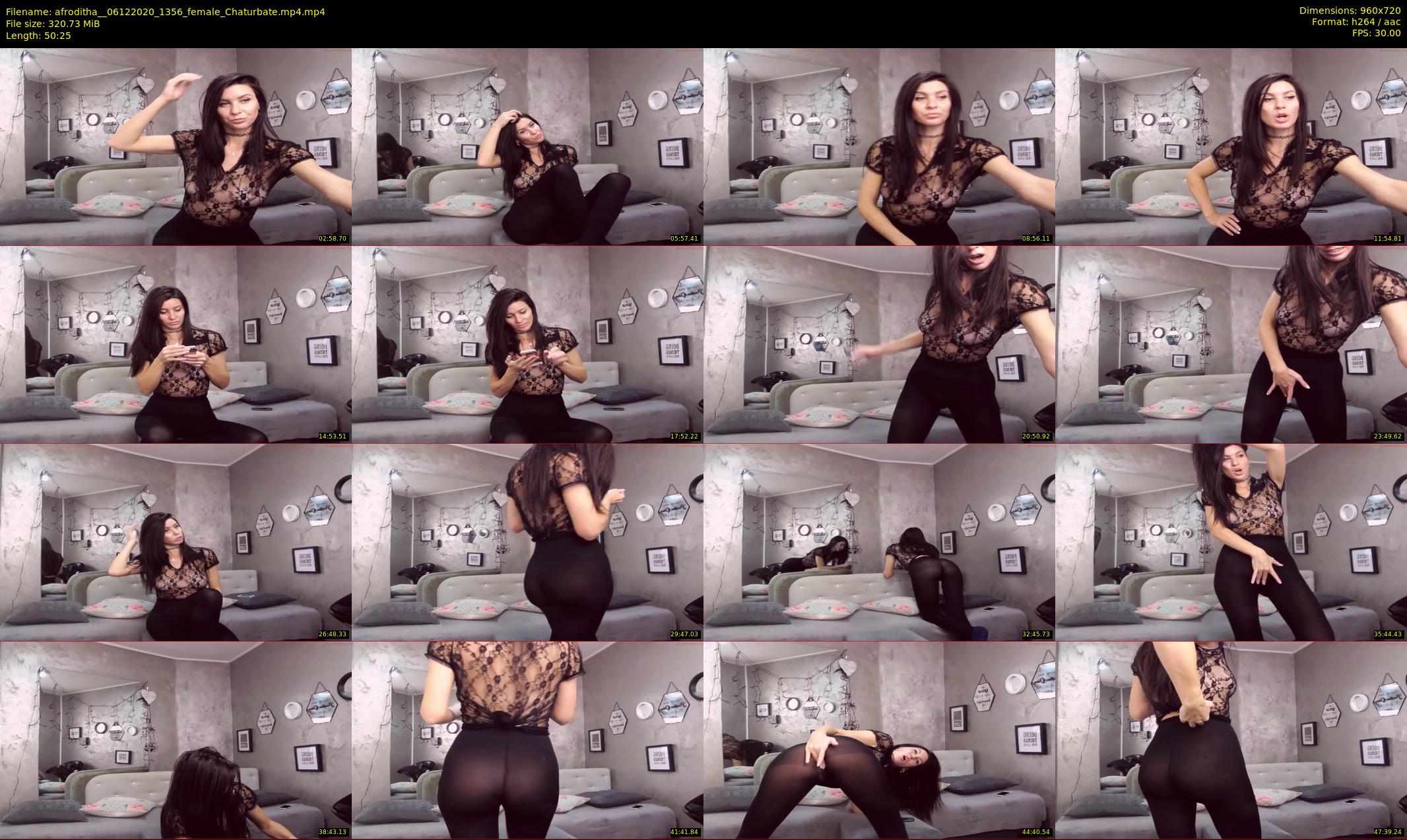 afroditha_ — 51 minute Chaturbate female cam show recording, 720p, Dec 6, 2020