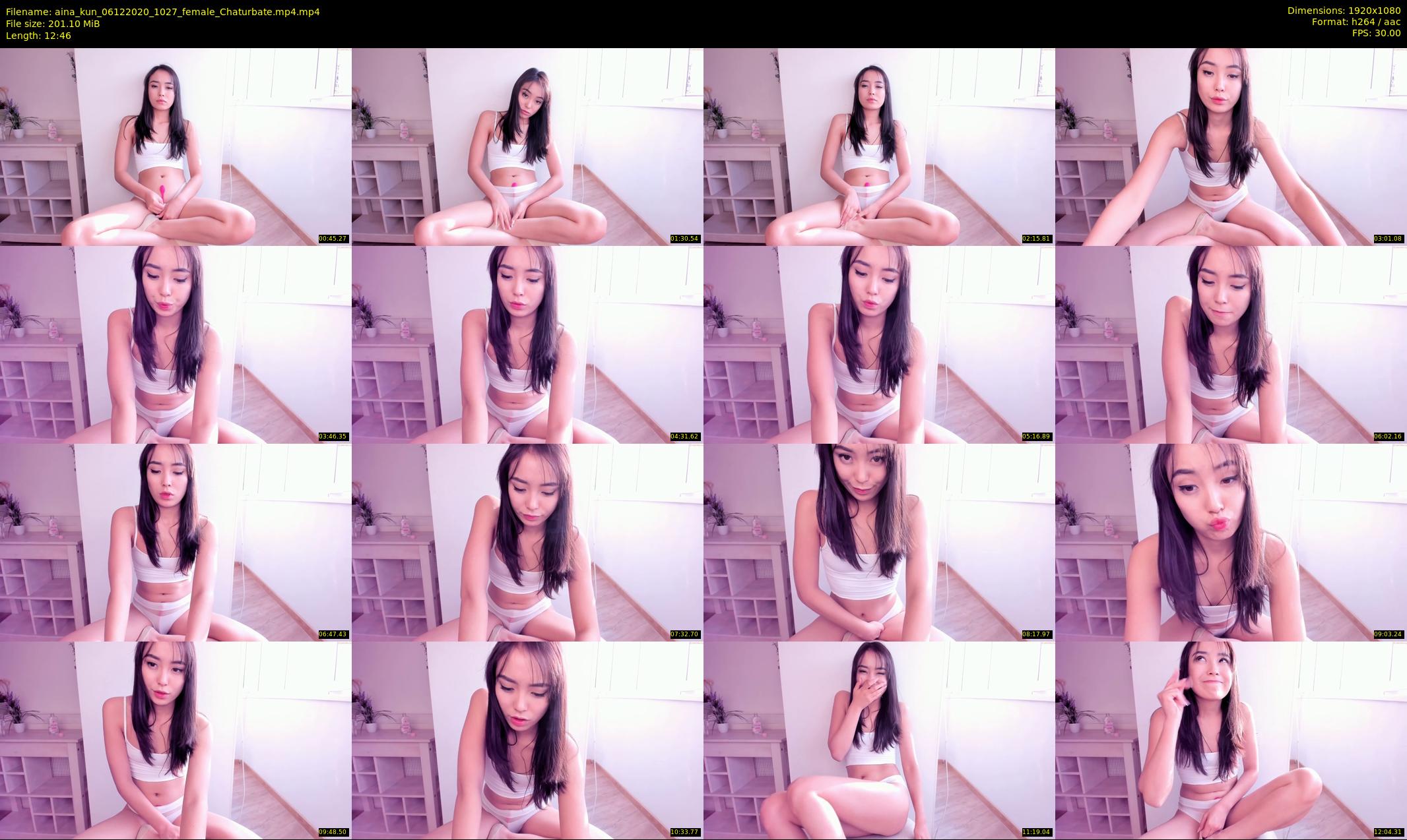 aina_kun — 13 minute Chaturbate female cam show recording, 1080p, Dec 6, 2020