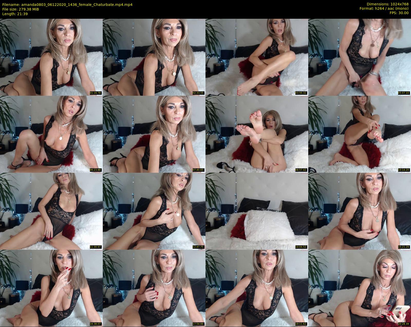 amanda0803 — 22 minute Chaturbate female cam show recording, 720p, Dec 6, 2020