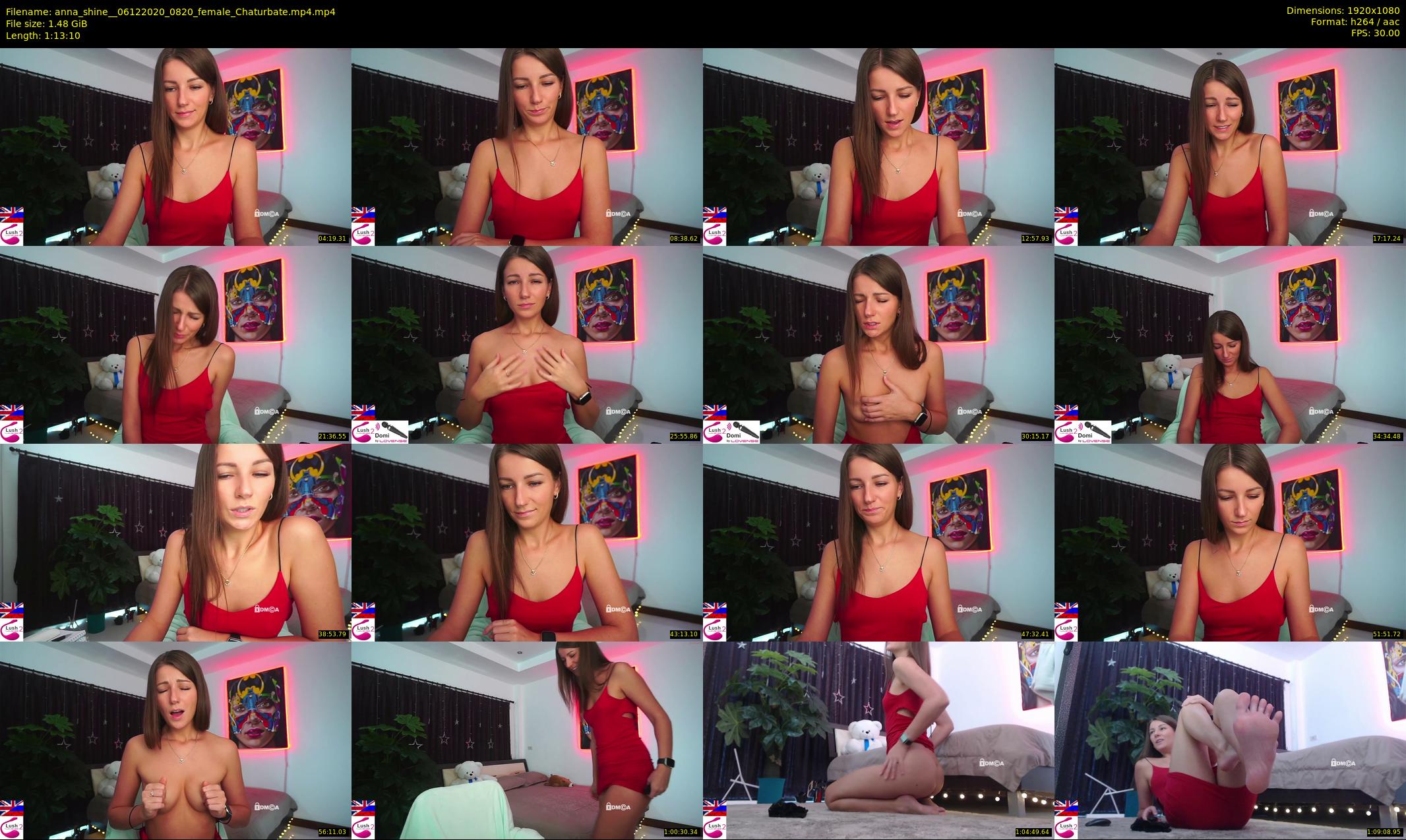 anna_shine_ — 74 minute Chaturbate female cam show recording, 1080p, Dec 6, 2020