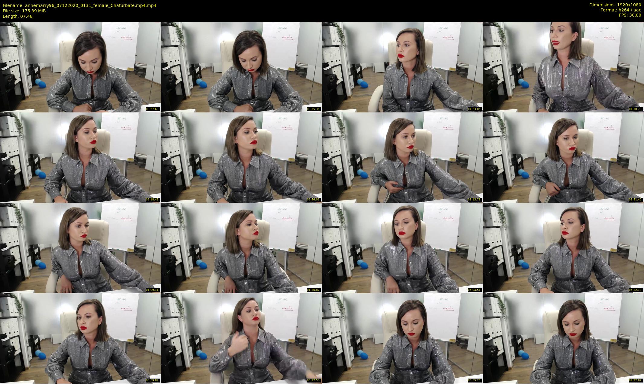 annemarry96 — 8 minute Chaturbate female cam show recording, 1080p, Dec 7, 2020