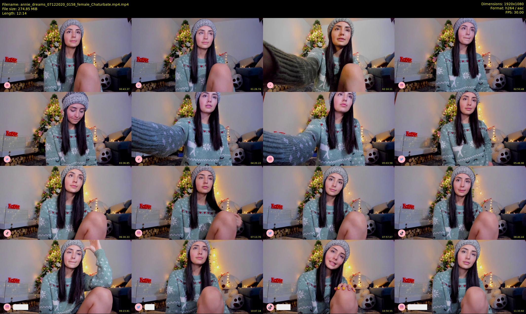 annie_dreams — 13 minute Chaturbate female cam show recording, 1080p, Dec 7, 2020