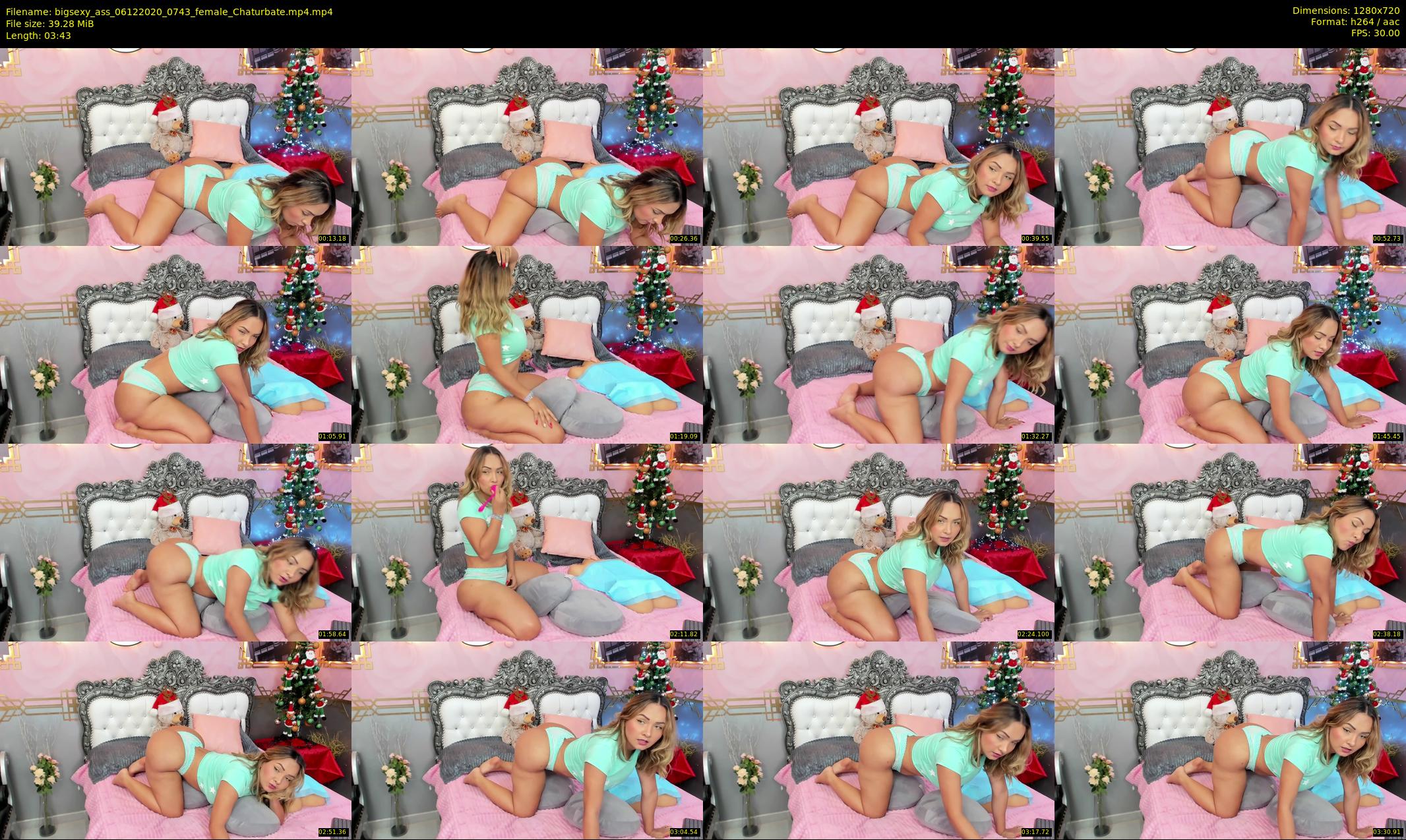 bigsexy_ass — 4 minute Chaturbate female cam show recording, 720p, Dec 6, 2020