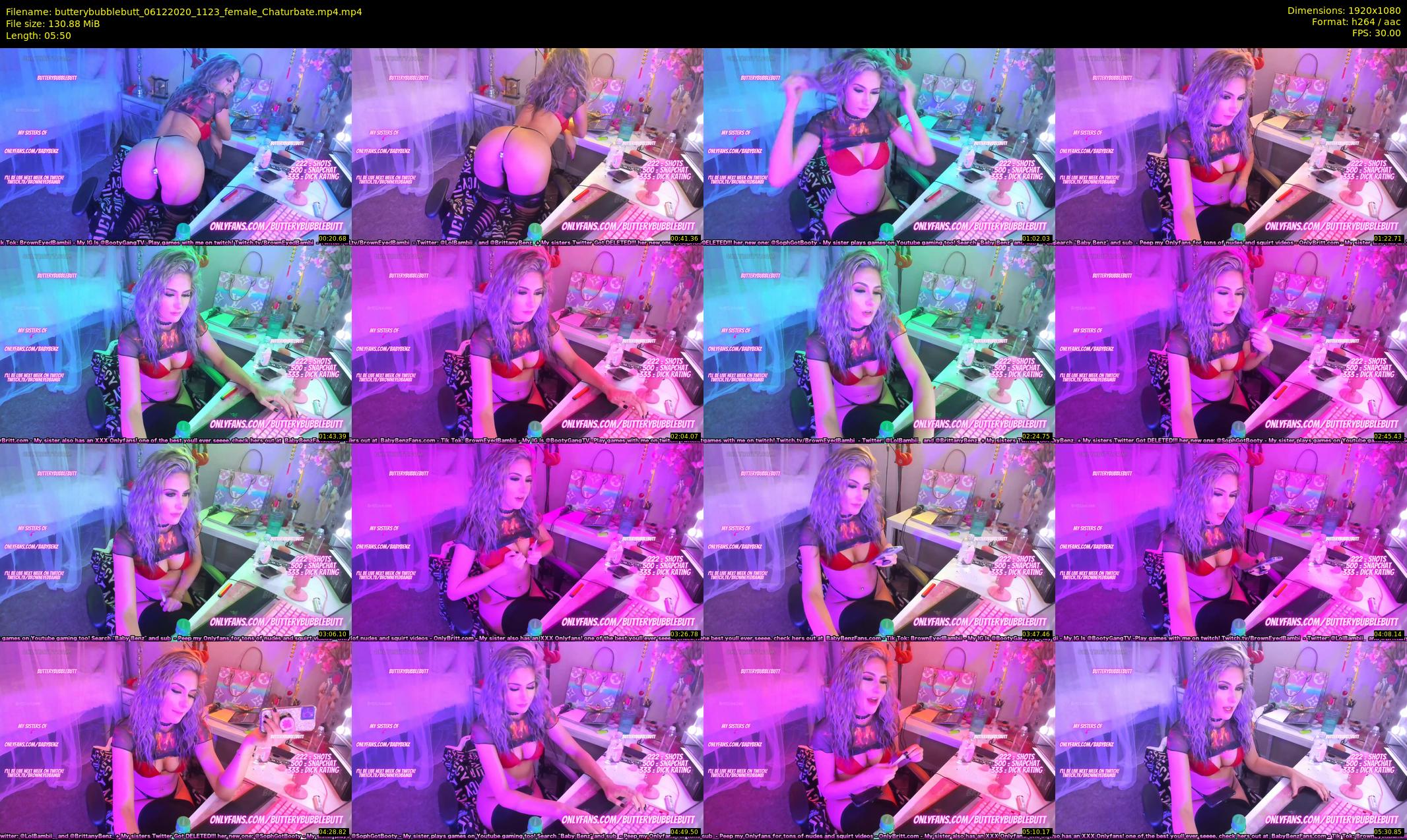 butterybubblebutt — 6 minute Chaturbate couple cam show recording, 1080p, Dec 6, 2020