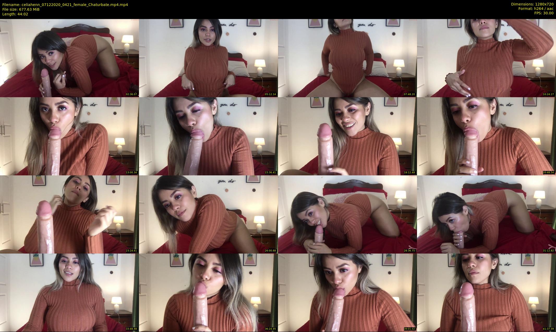 celiahenn — 45 minute Chaturbate female cam show recording, 720p, Dec 7, 2020