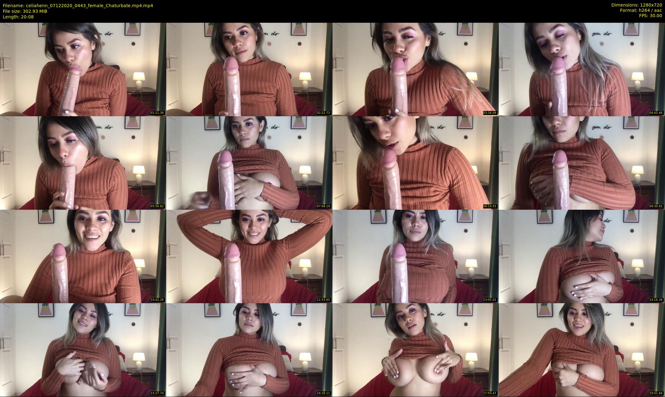 celiahenn — 21 minute Chaturbate female cam show recording, 720p, Dec 7, 2020