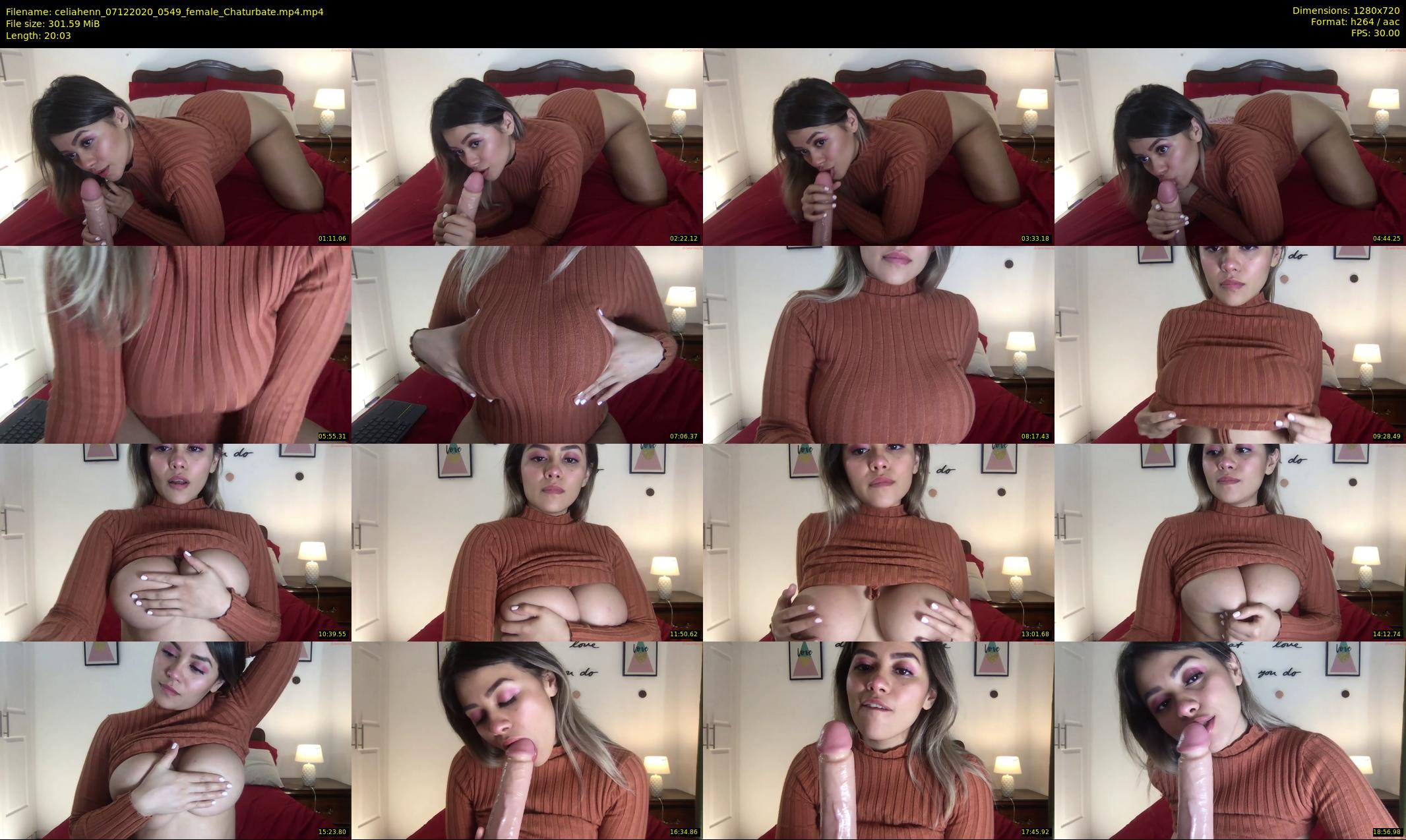 celiahenn — 21 minute Chaturbate female cam show recording, 720p, Dec 7, 2020