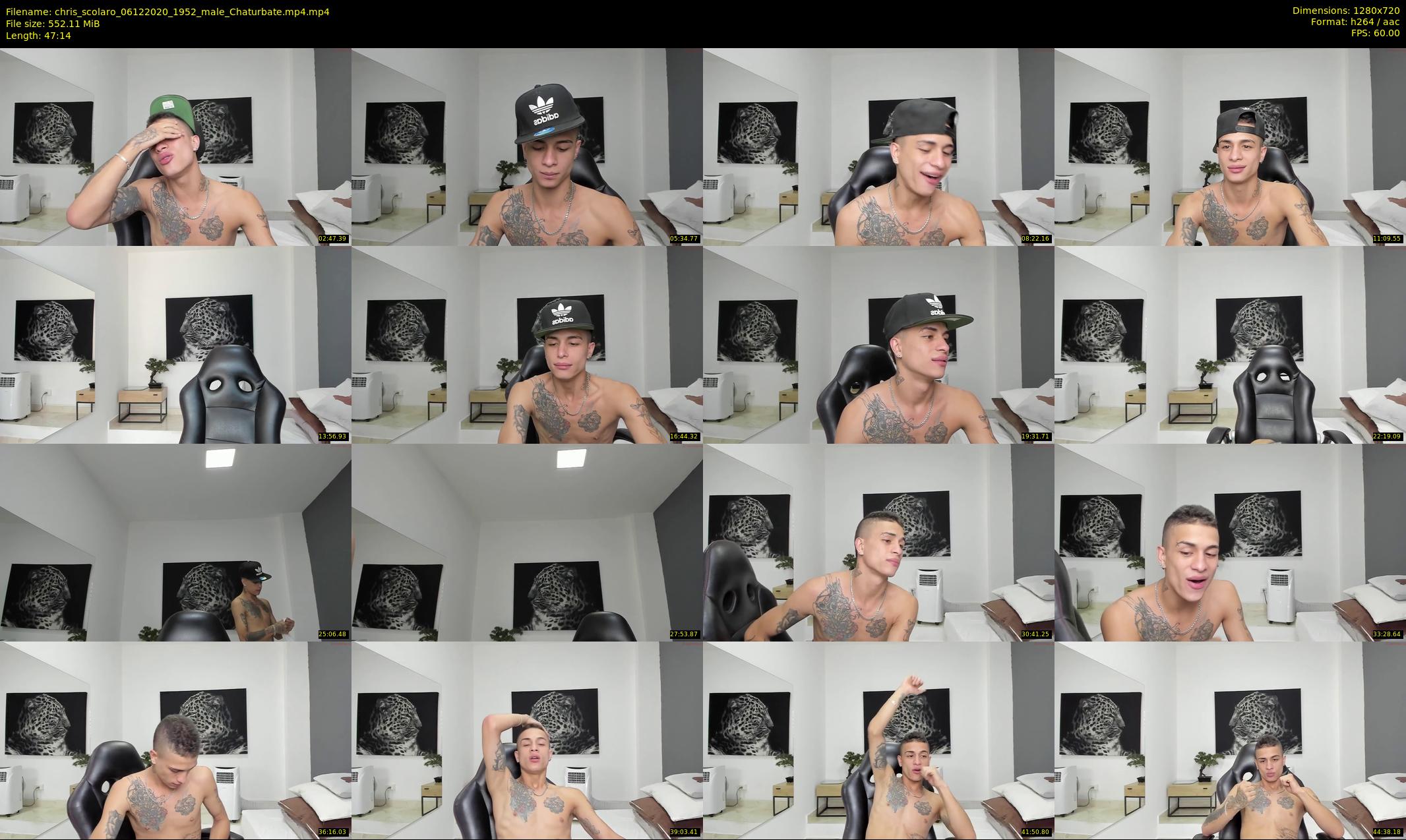 chris_scolaro — 48 minute Chaturbate male cam show recording, 720p, Dec 6, 2020