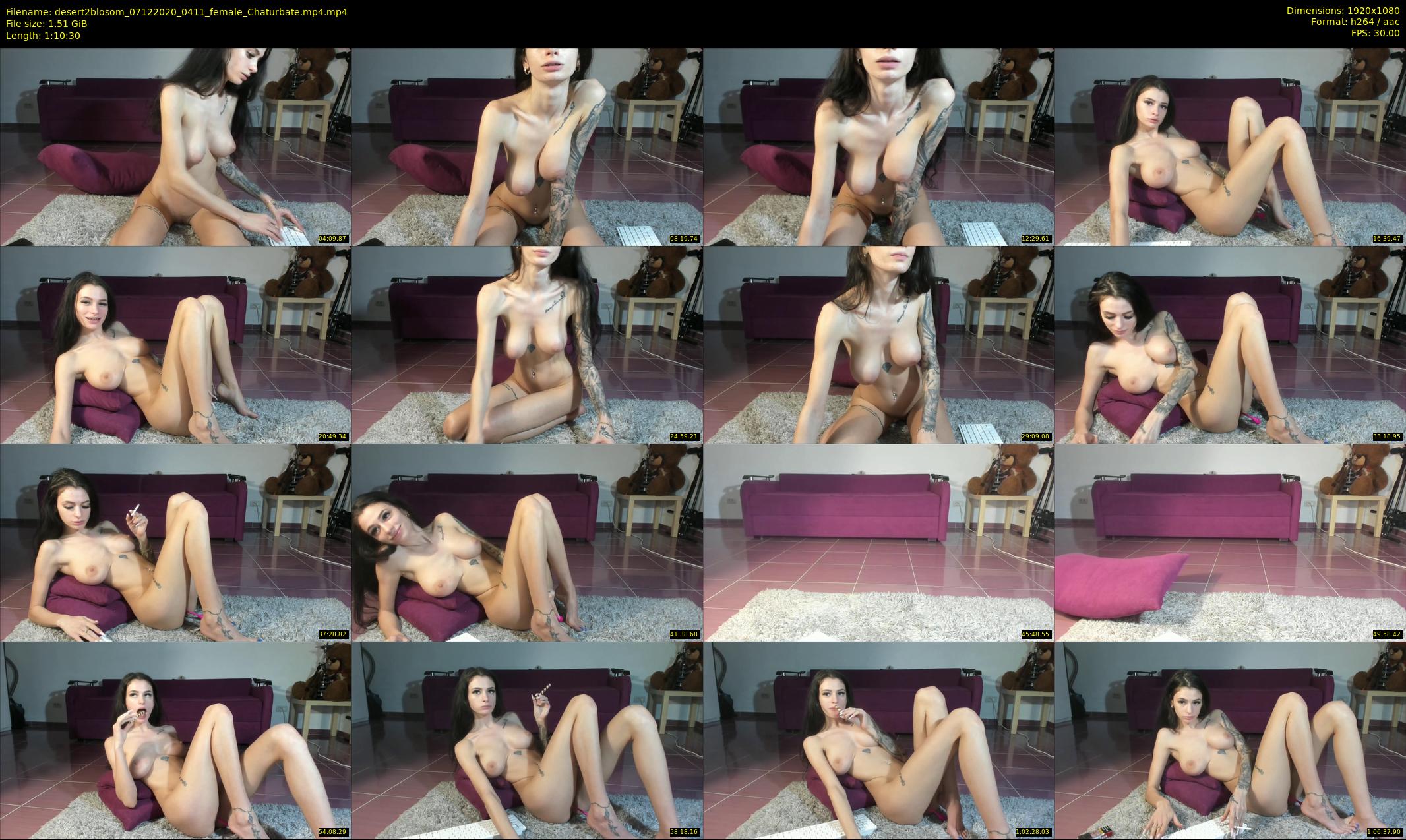 desert2blosom — 71 minute Chaturbate female cam show recording, 1080p, Dec 7, 2020