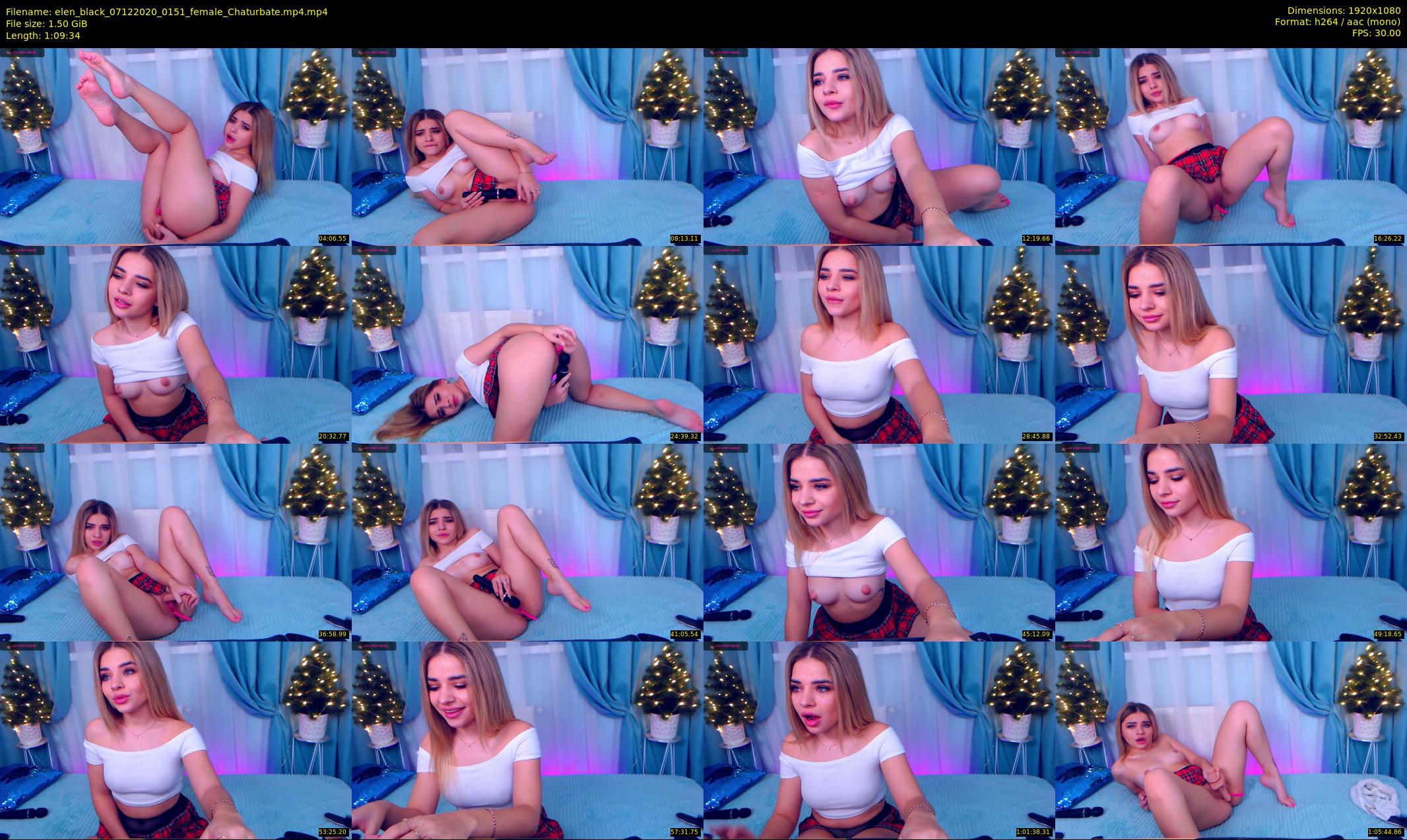 elen_black — 70 minute Chaturbate female cam show recording, 1080p, Dec 7, 2020