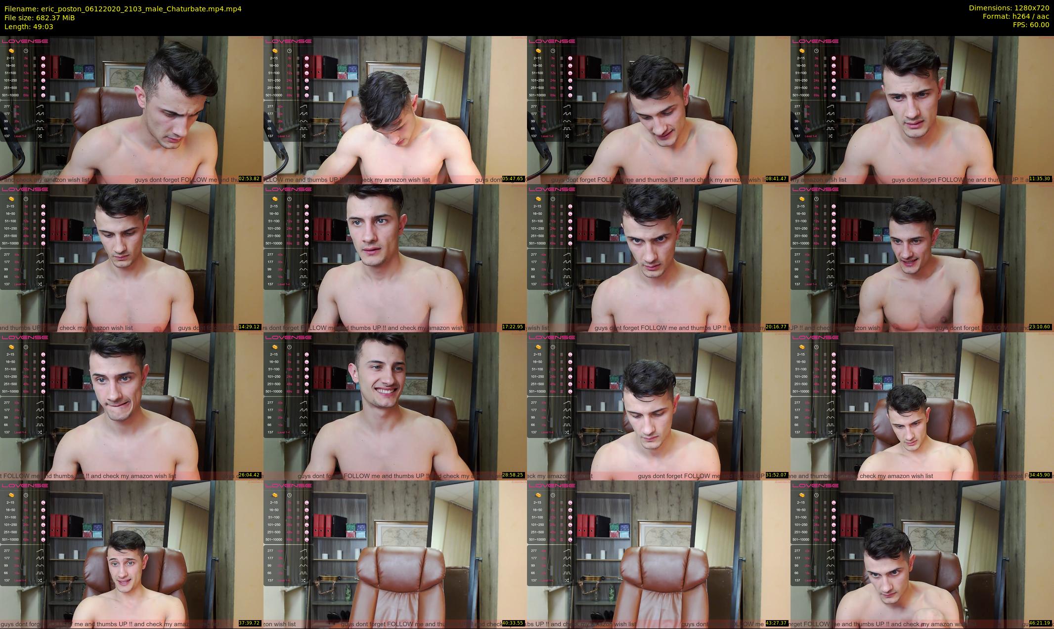 eric_poston — 50 minute Chaturbate male cam show recording, 720p, Dec 6, 2020