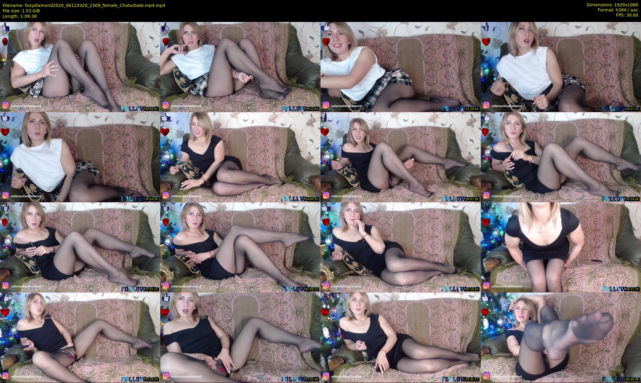 foxydiamond2020 — 70 minute Chaturbate female cam show recording, 1080p, Dec 6, 2020