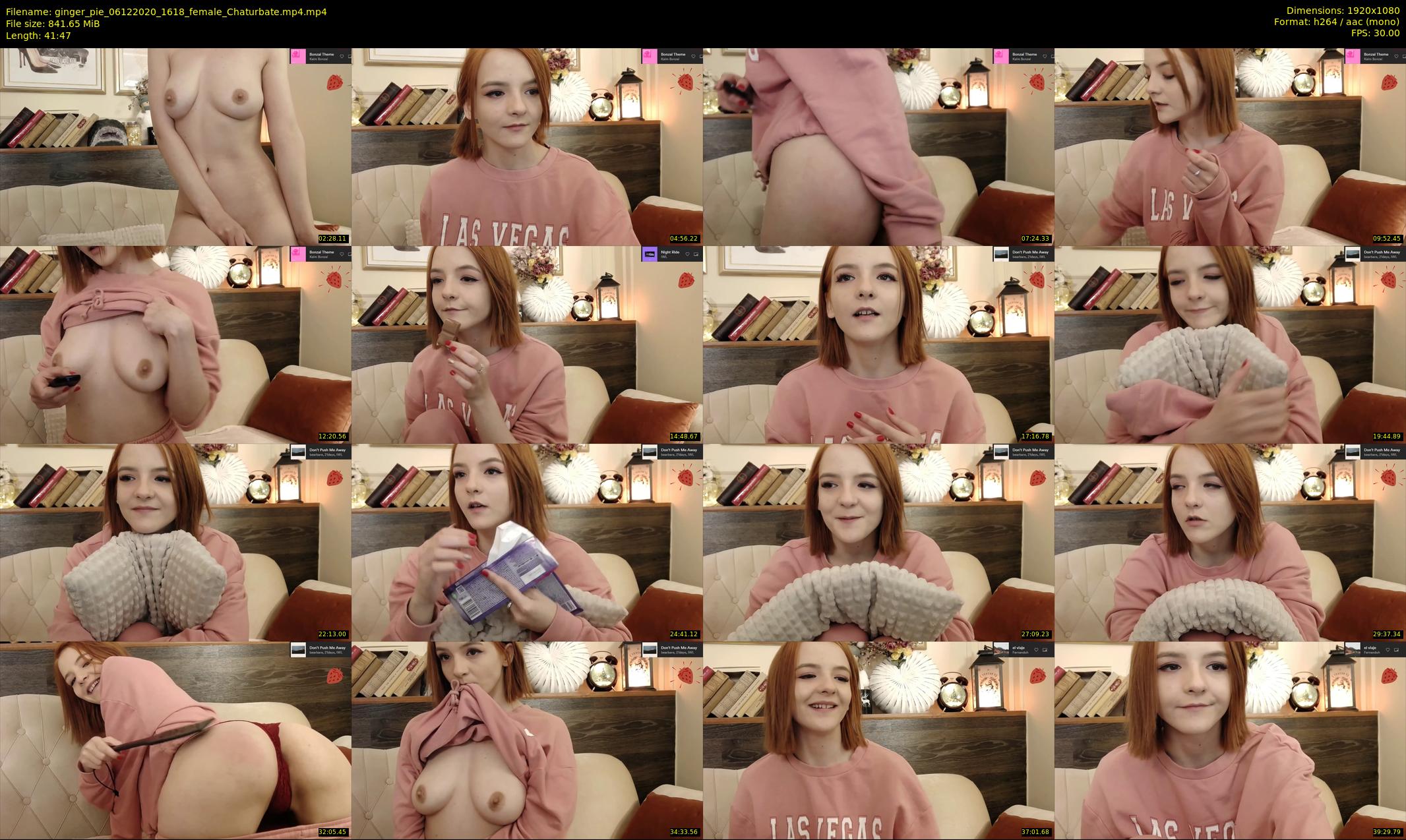 ginger_pie — 42 minute Chaturbate female cam show recording, 1080p, Dec 6, 2020