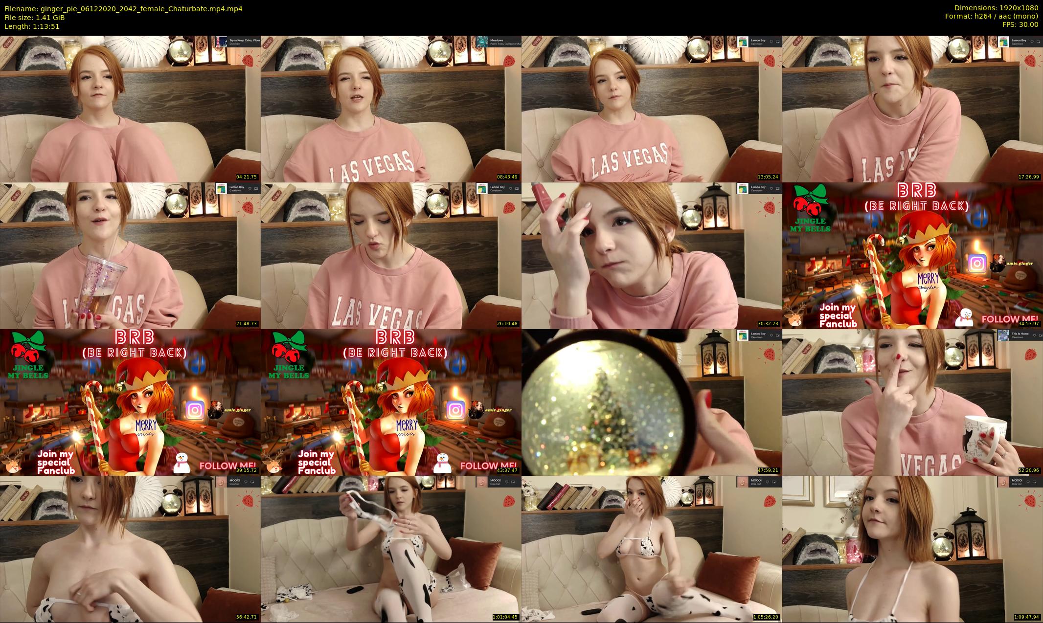 ginger_pie — 74 minute Chaturbate female cam show recording, 1080p, Dec 6, 2020