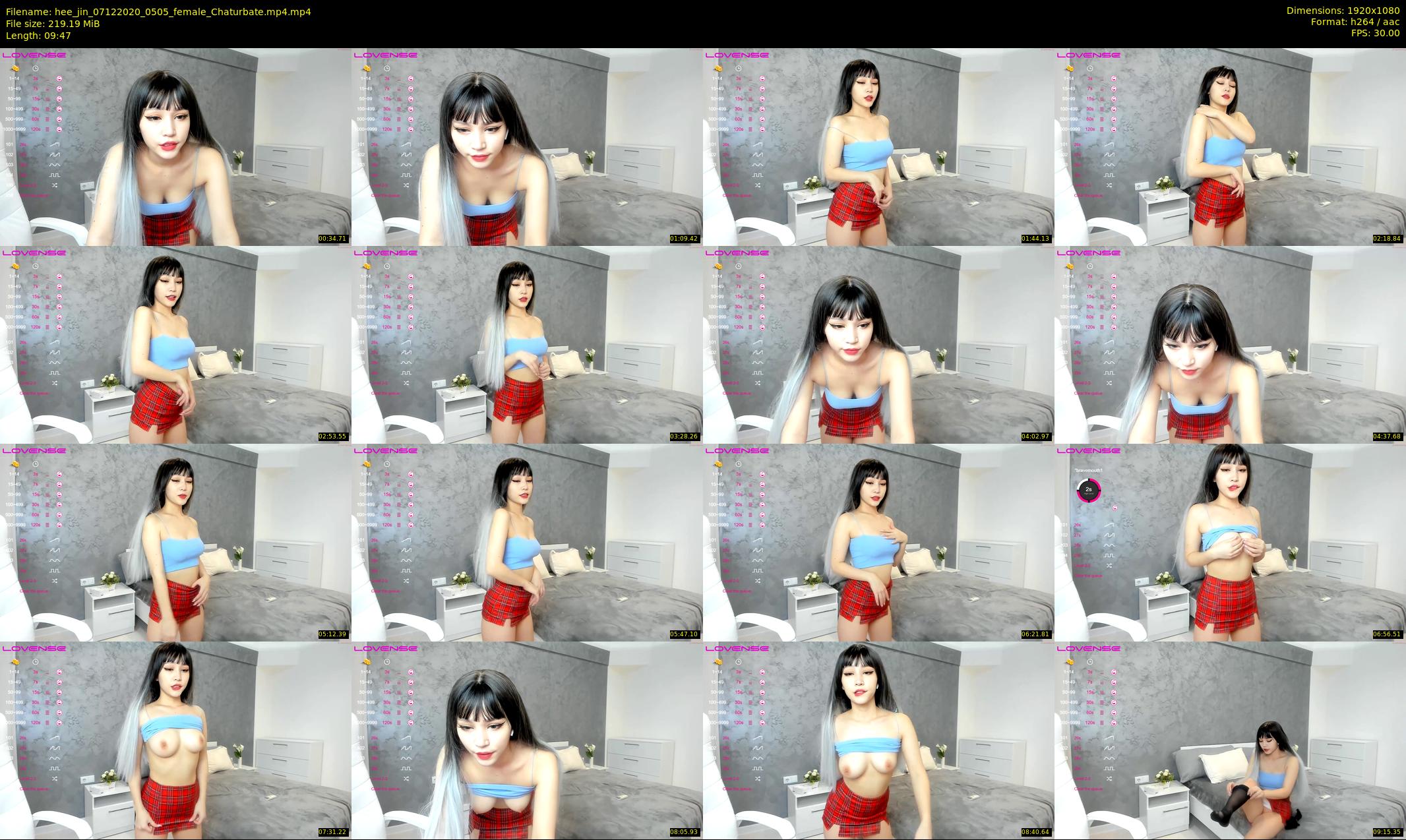 hee_jin — 10 minute Chaturbate female cam show recording, 1080p, Dec 7, 2020
