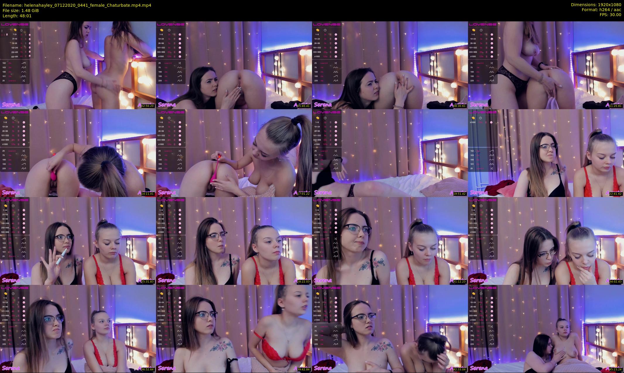 helenahayley — 49 minute Chaturbate female cam show recording, 1080p, Dec 7, 2020