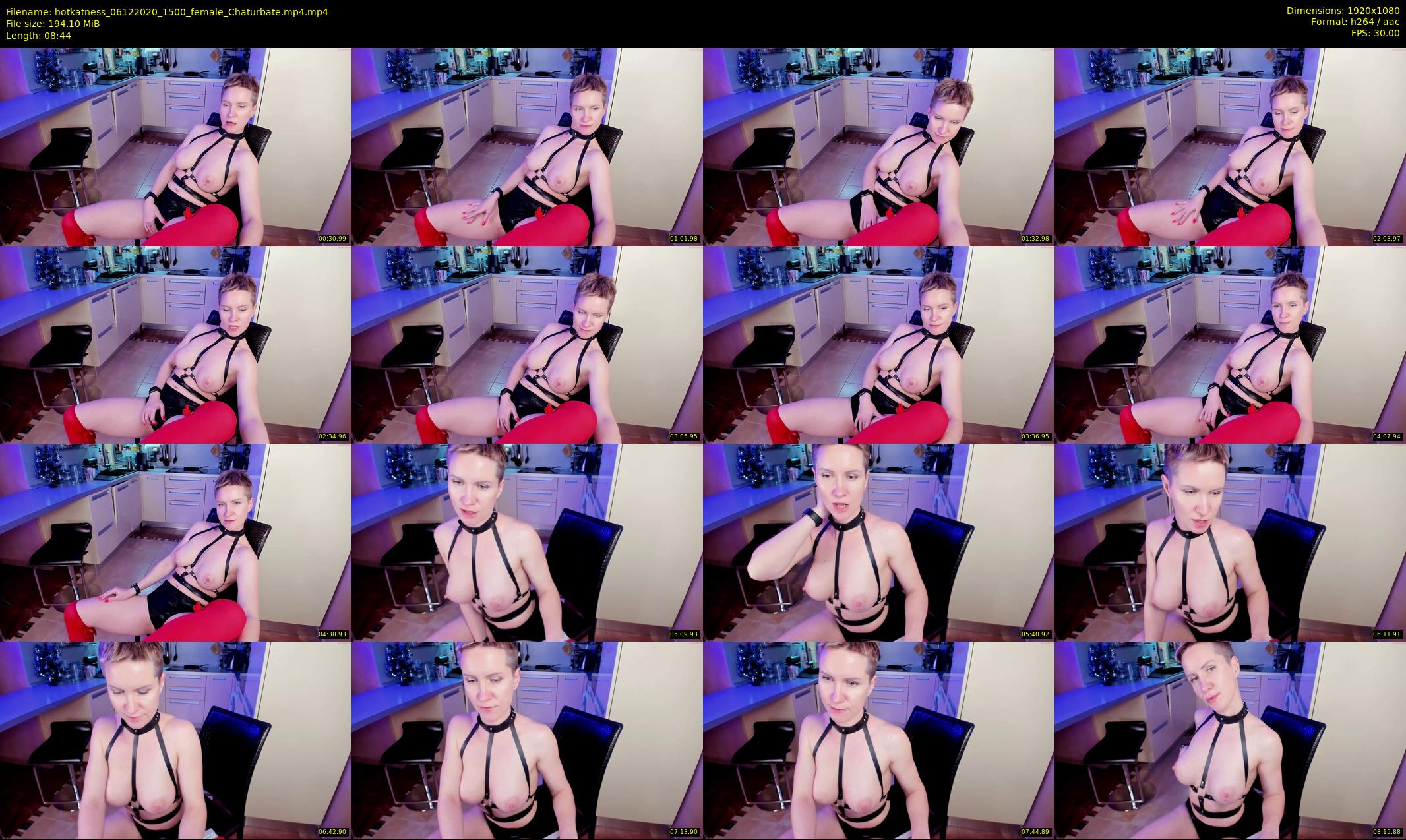 hotkatness — 9 minute Chaturbate female cam show recording, 1080p, Dec 6, 2020