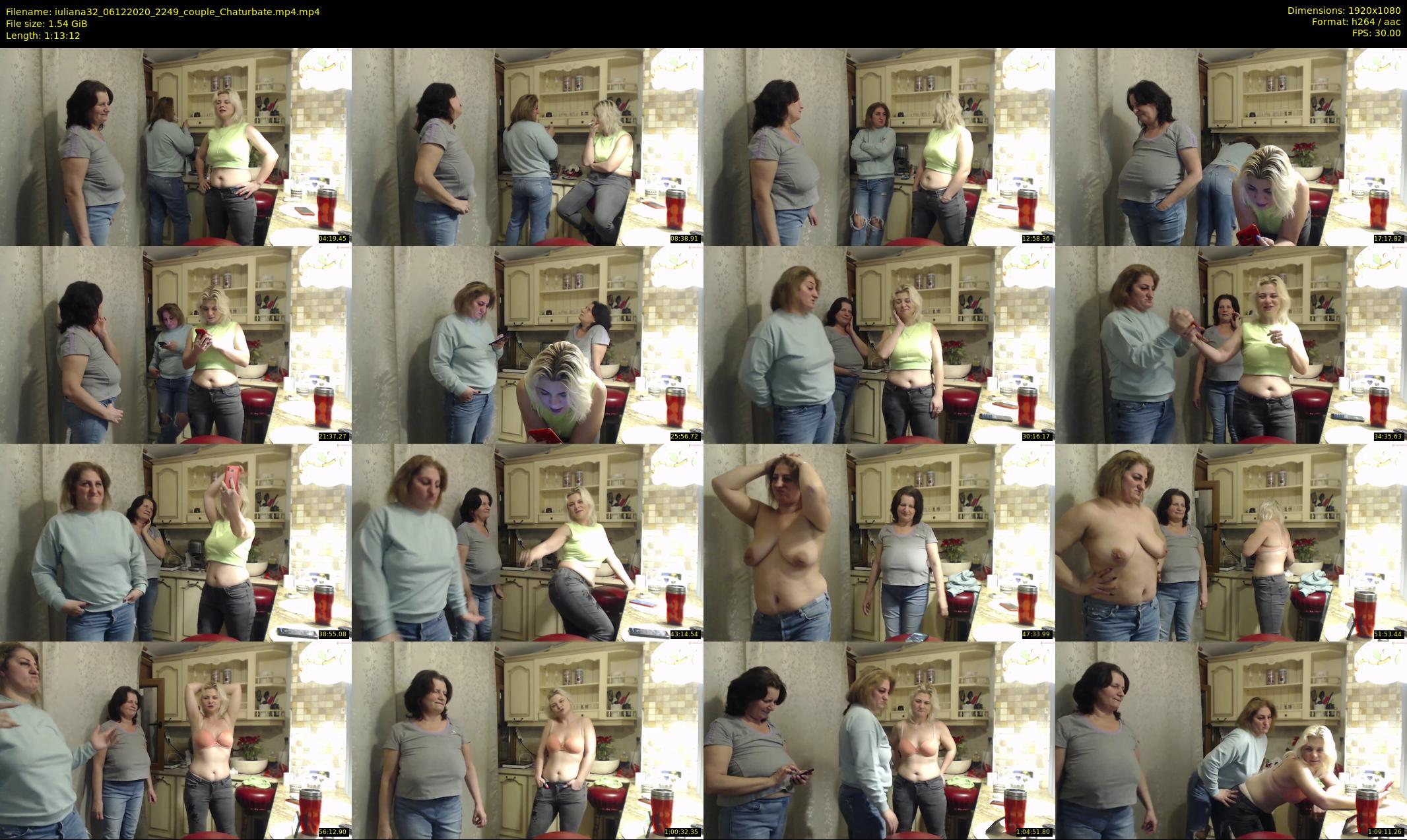 iuliana32 — 74 minute Chaturbate couple cam show recording, 1080p, Dec 6, 2020