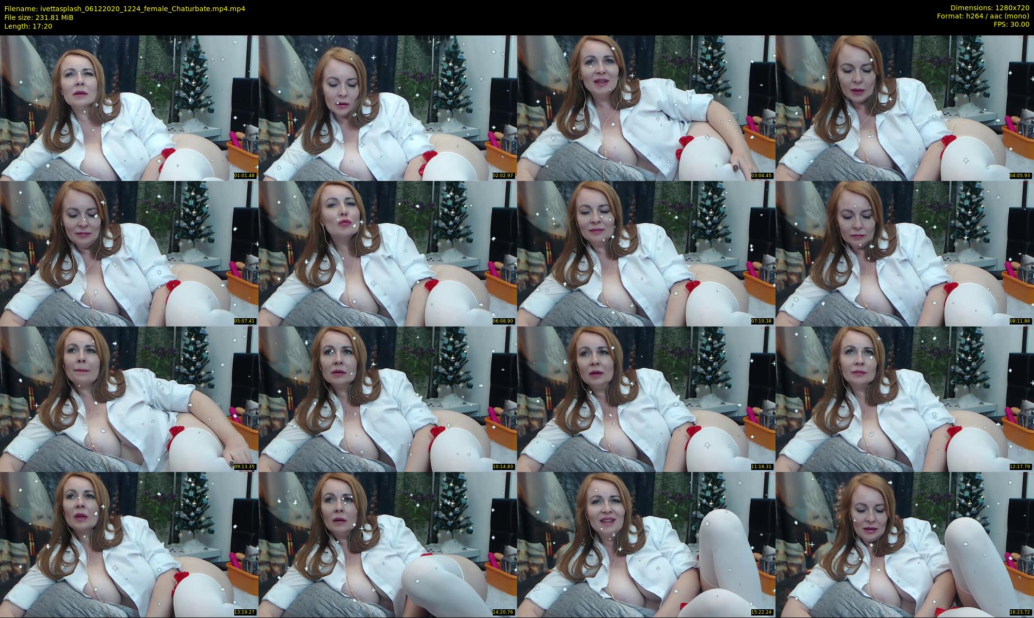 ivettasplash — 18 minute Chaturbate female cam show recording, 720p, Dec 6, 2020