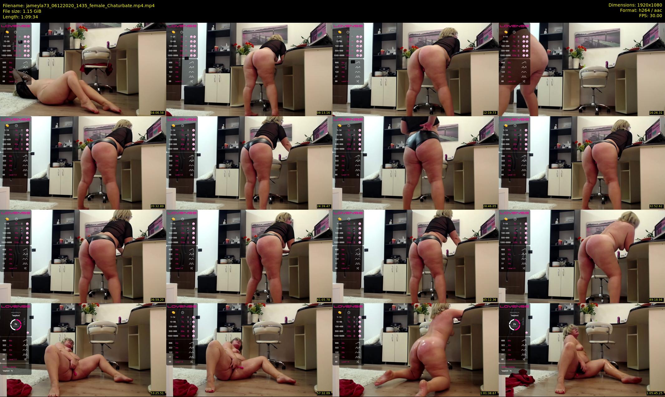 jameyla73 — 70 minute Chaturbate female cam show recording, 1080p, Dec 6, 2020