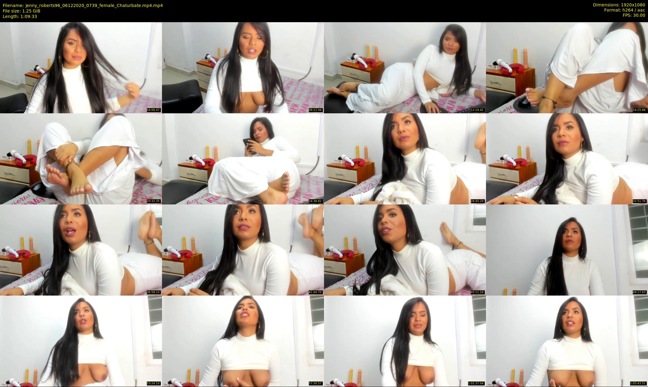 jenny_roberts96 — 70 minute Chaturbate female cam show recording, 1080p, Dec 6, 2020
