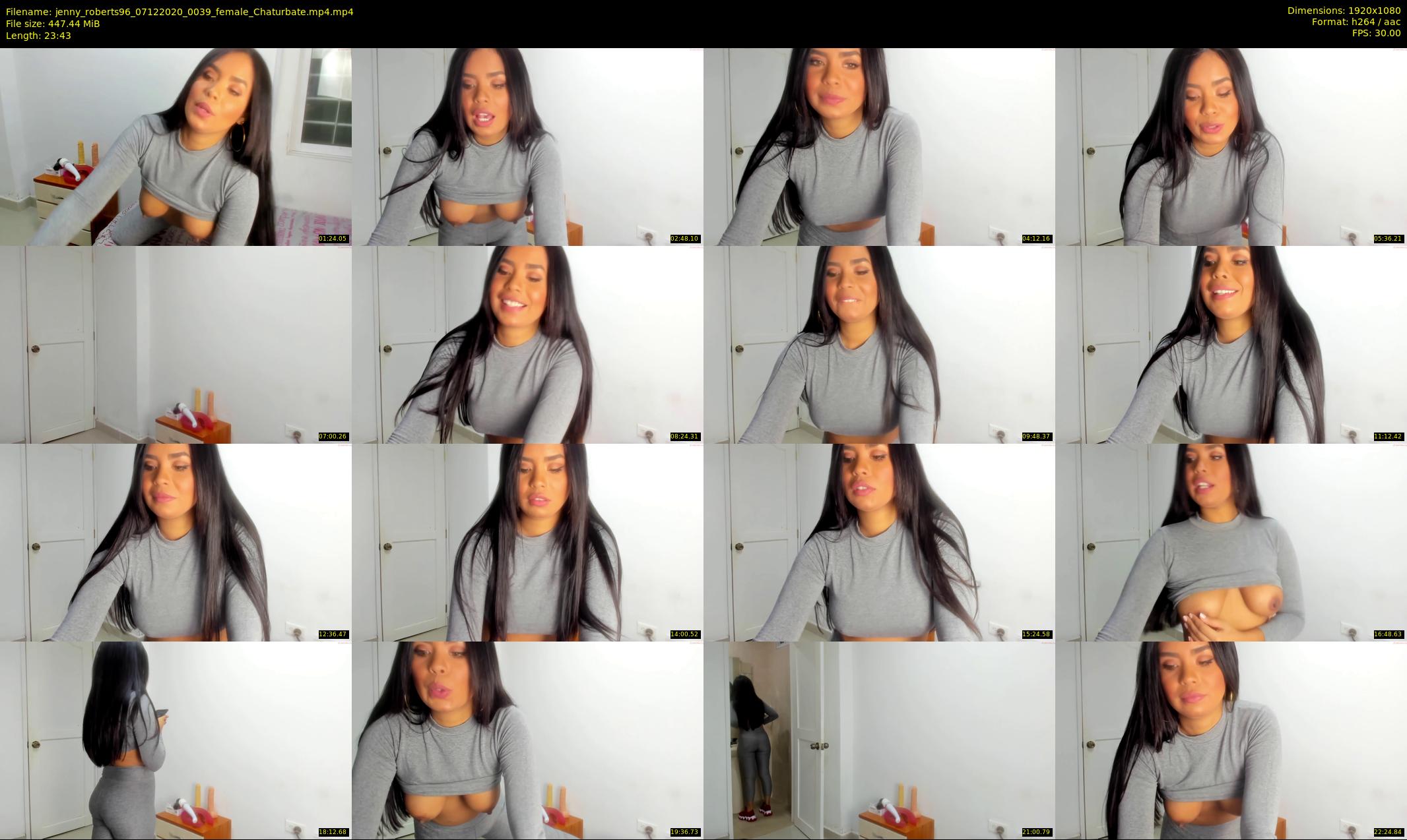 jenny_roberts96 — 24 minute Chaturbate female cam show recording, 1080p, Dec 7, 2020