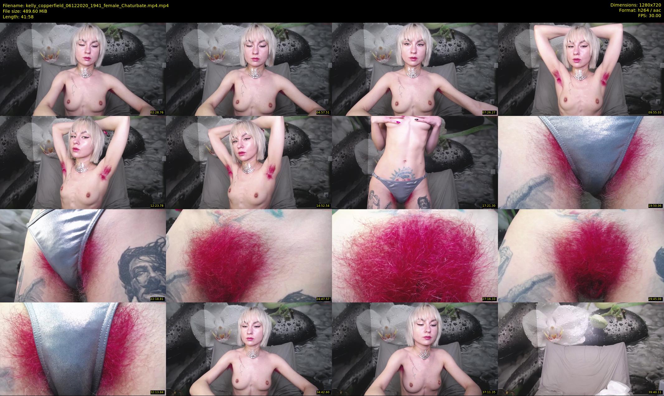 kelly_copperfield — 42 minute Chaturbate female cam show recording, 720p, Dec 6, 2020