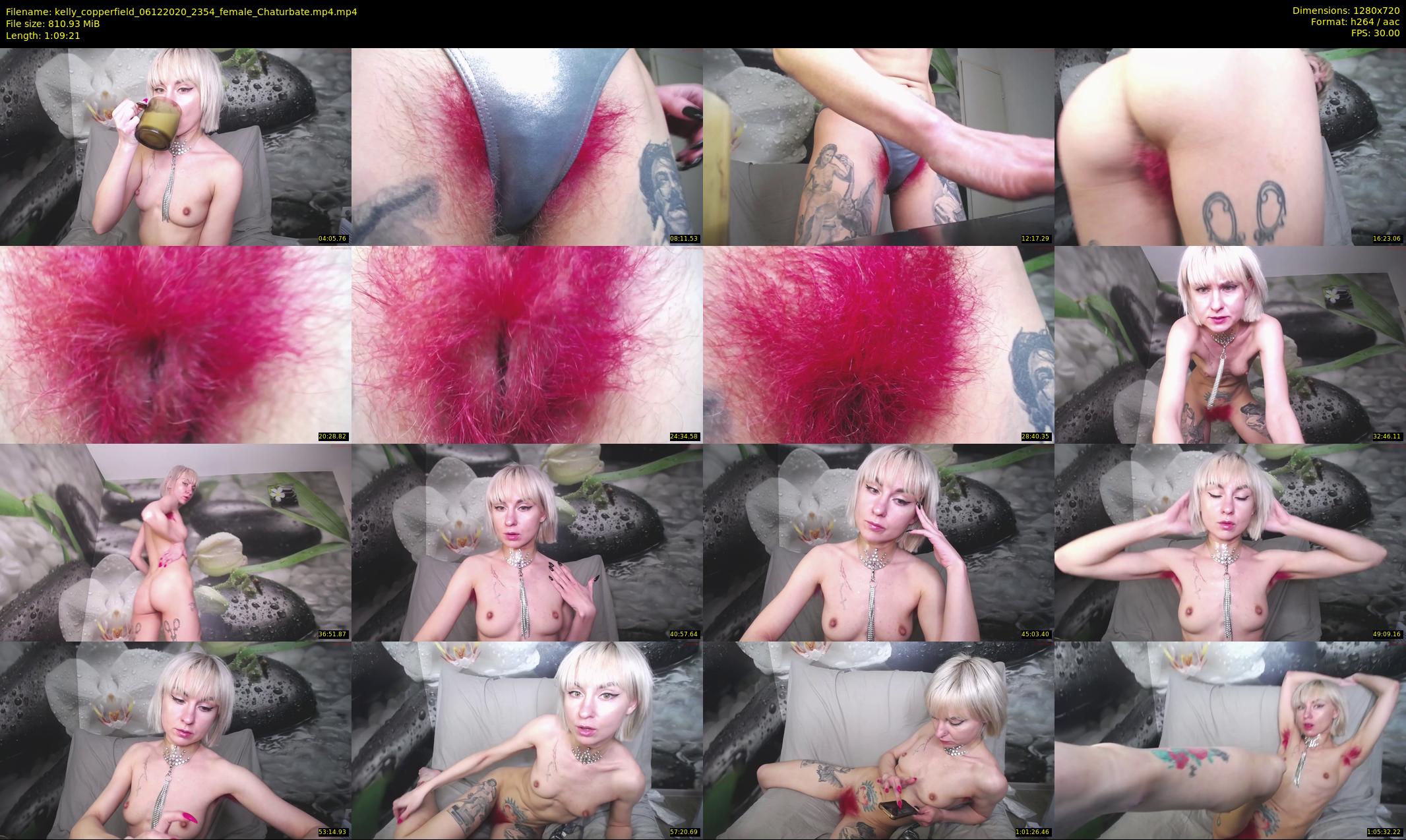 kelly_copperfield — 70 minute Chaturbate female cam show recording, 720p, Dec 6, 2020