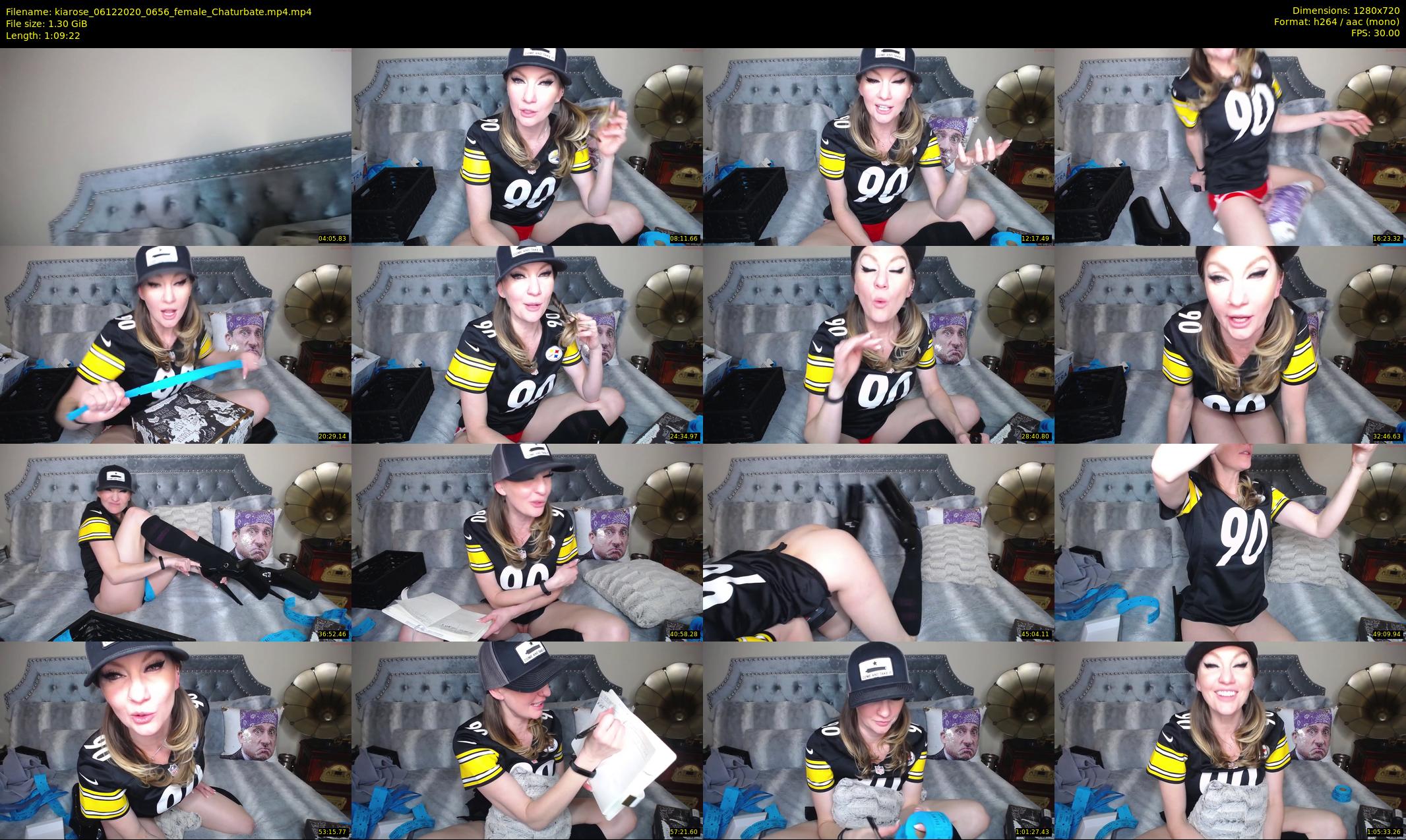 kiarose — 70 minute Chaturbate female cam show recording, 720p, Dec 6, 2020