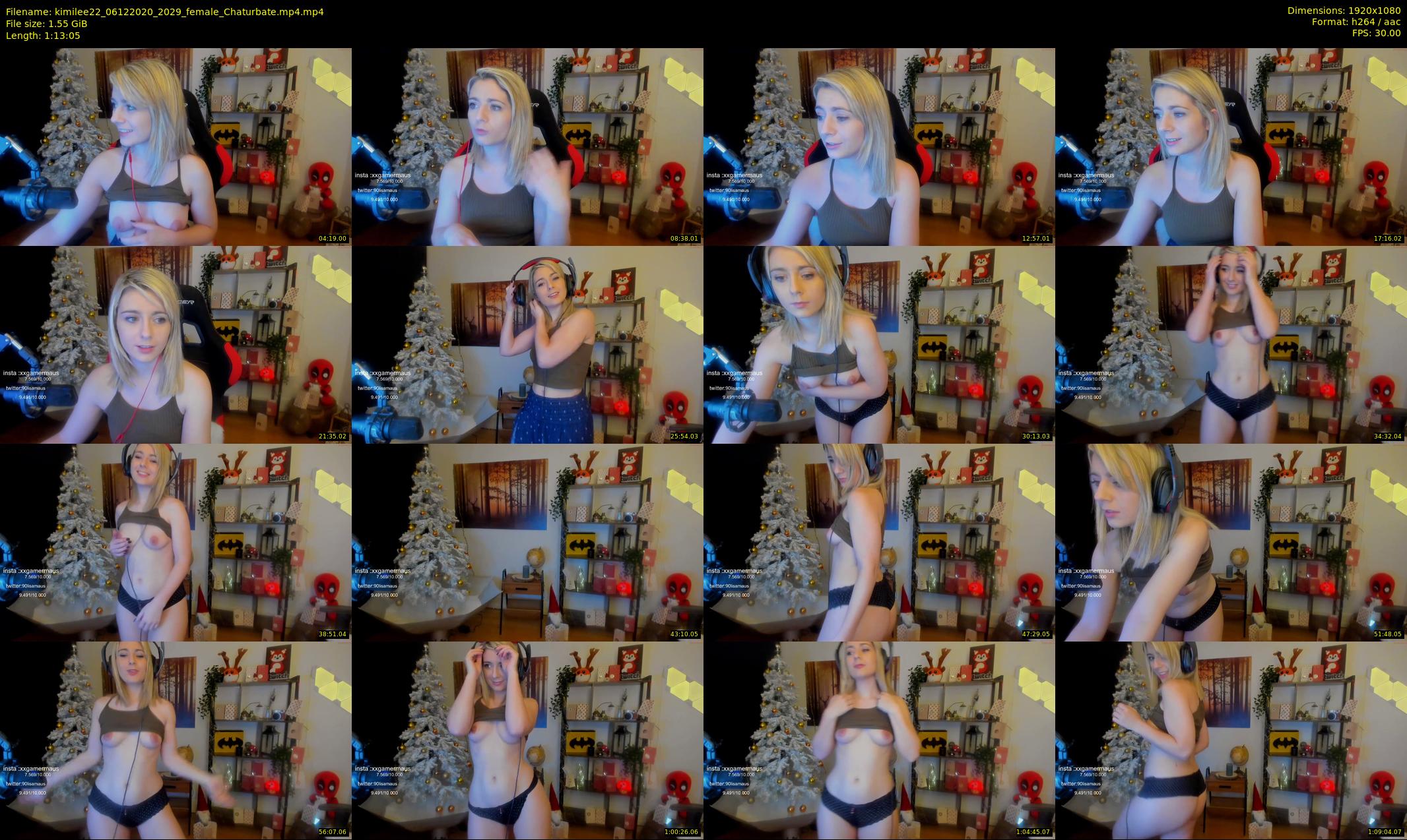 kimilee22 — 74 minute Chaturbate female cam show recording, 1080p, Dec 6, 2020